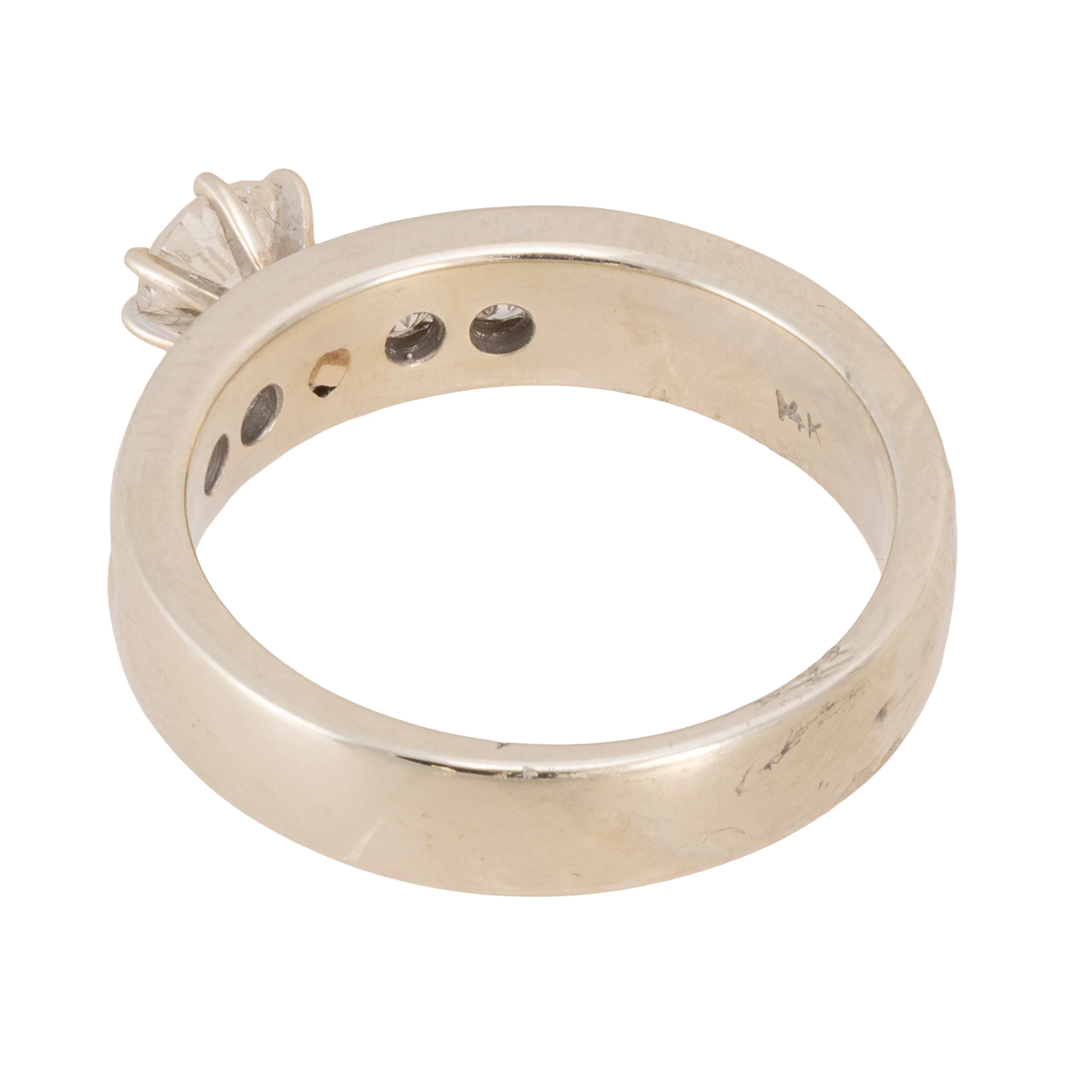 14k Gold Diamond Ring - Image 3