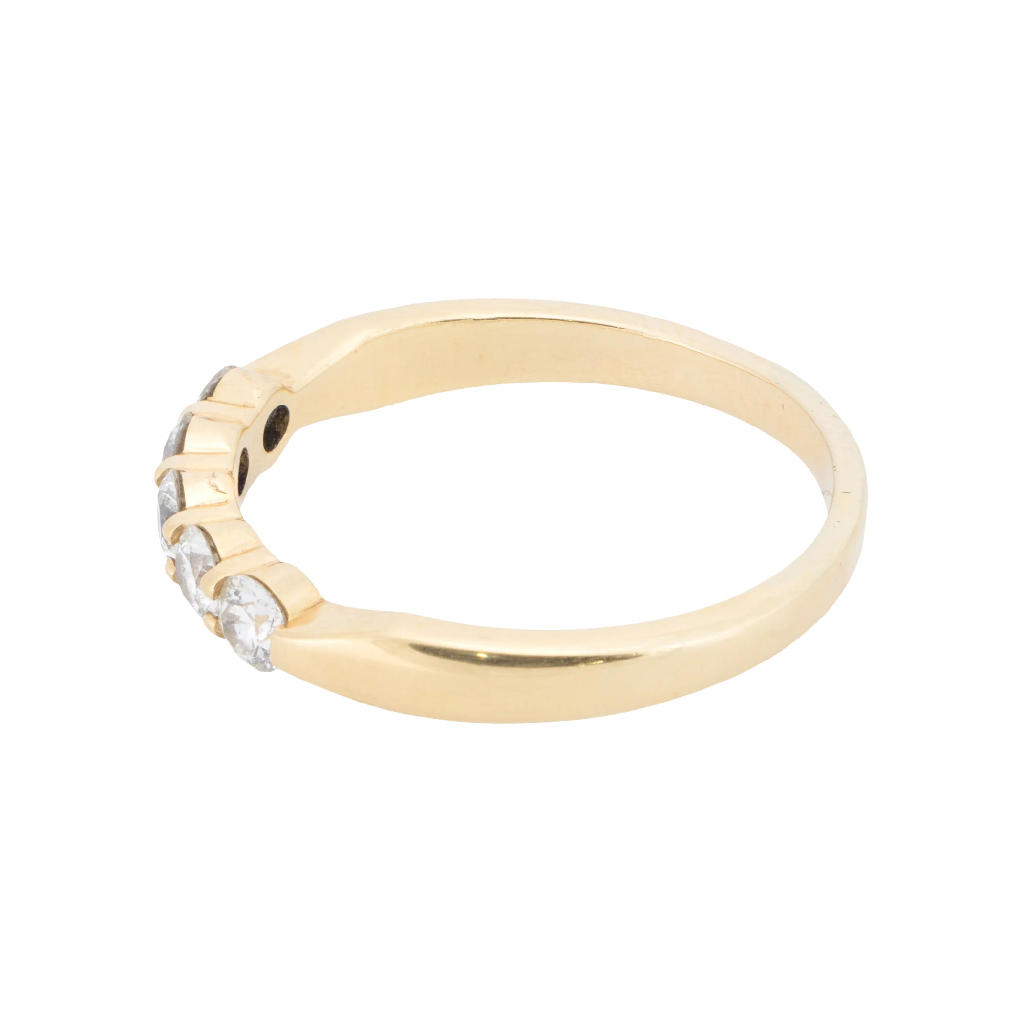 18k Gold Diamond Ring - Image 3