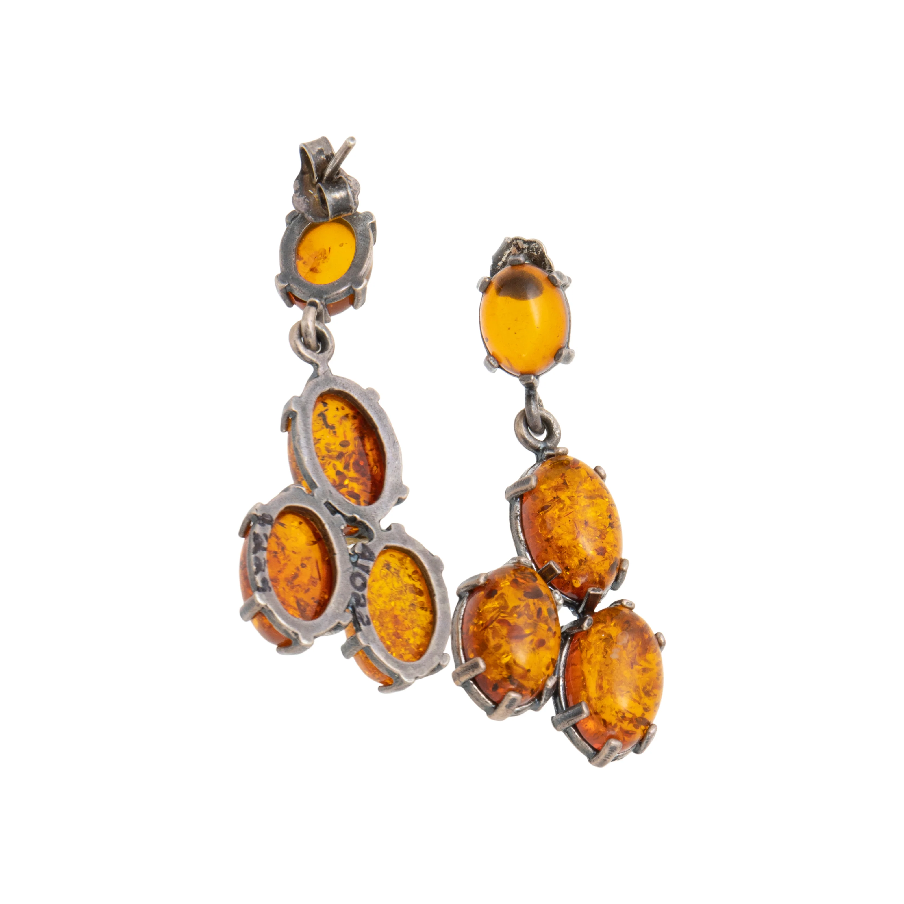 Amber Trio Earrings - Image 2