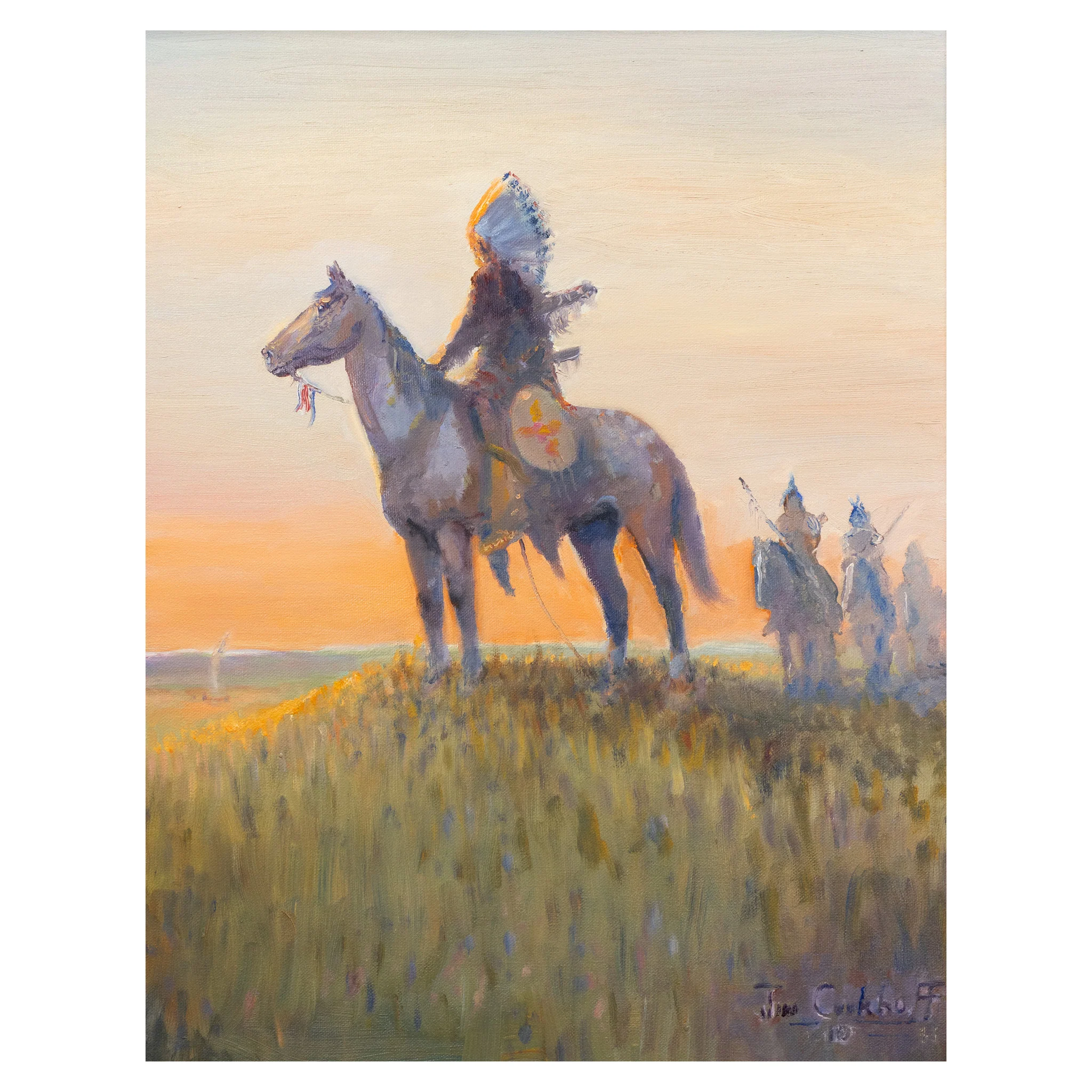 Appoloosa Stallion by Jim Carkhuff