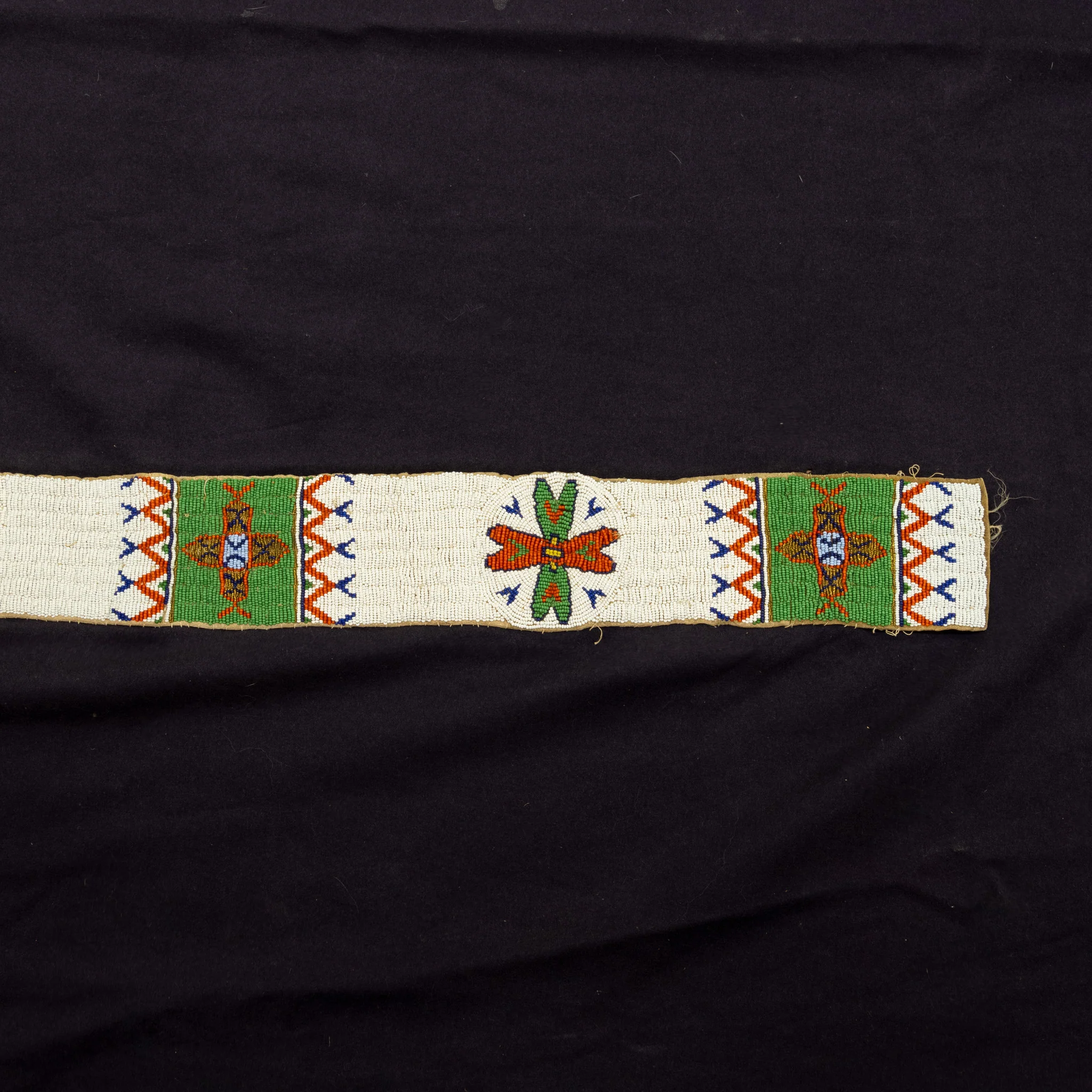 Arapaho Beaded Blanket Strip - Image 2