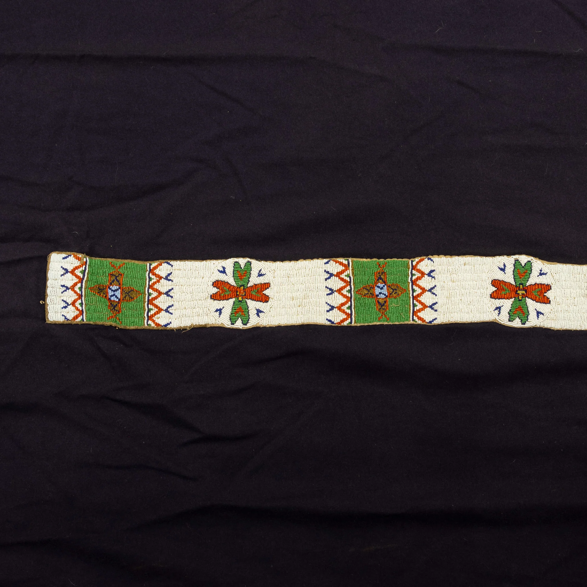 Arapaho Beaded Blanket Strip - Image 3