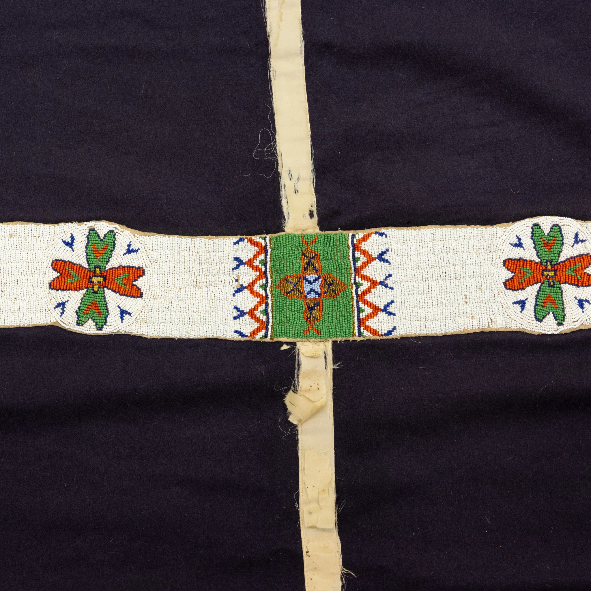 Arapaho Beaded Blanket Strip - Image 4