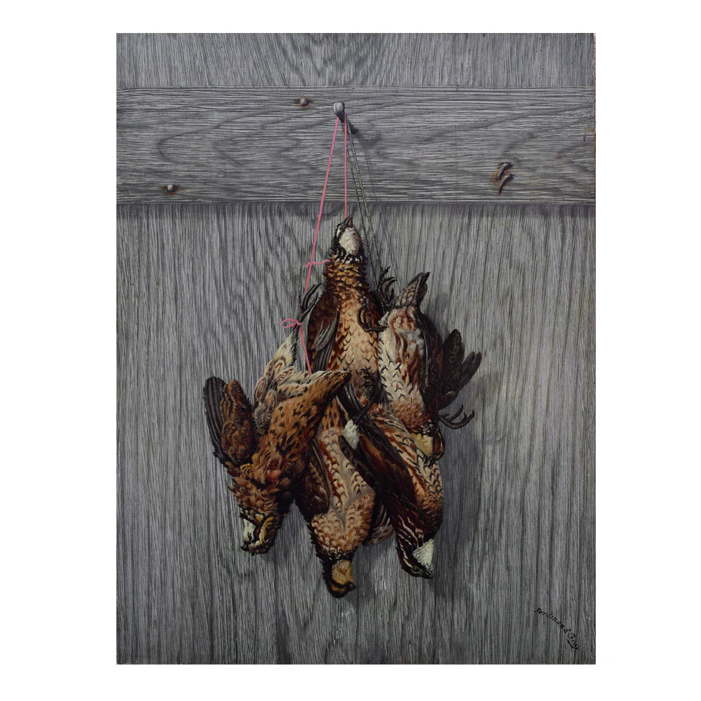 "Barn Door" Hanging Game Paintings by Ferdinand Gray - Image 3