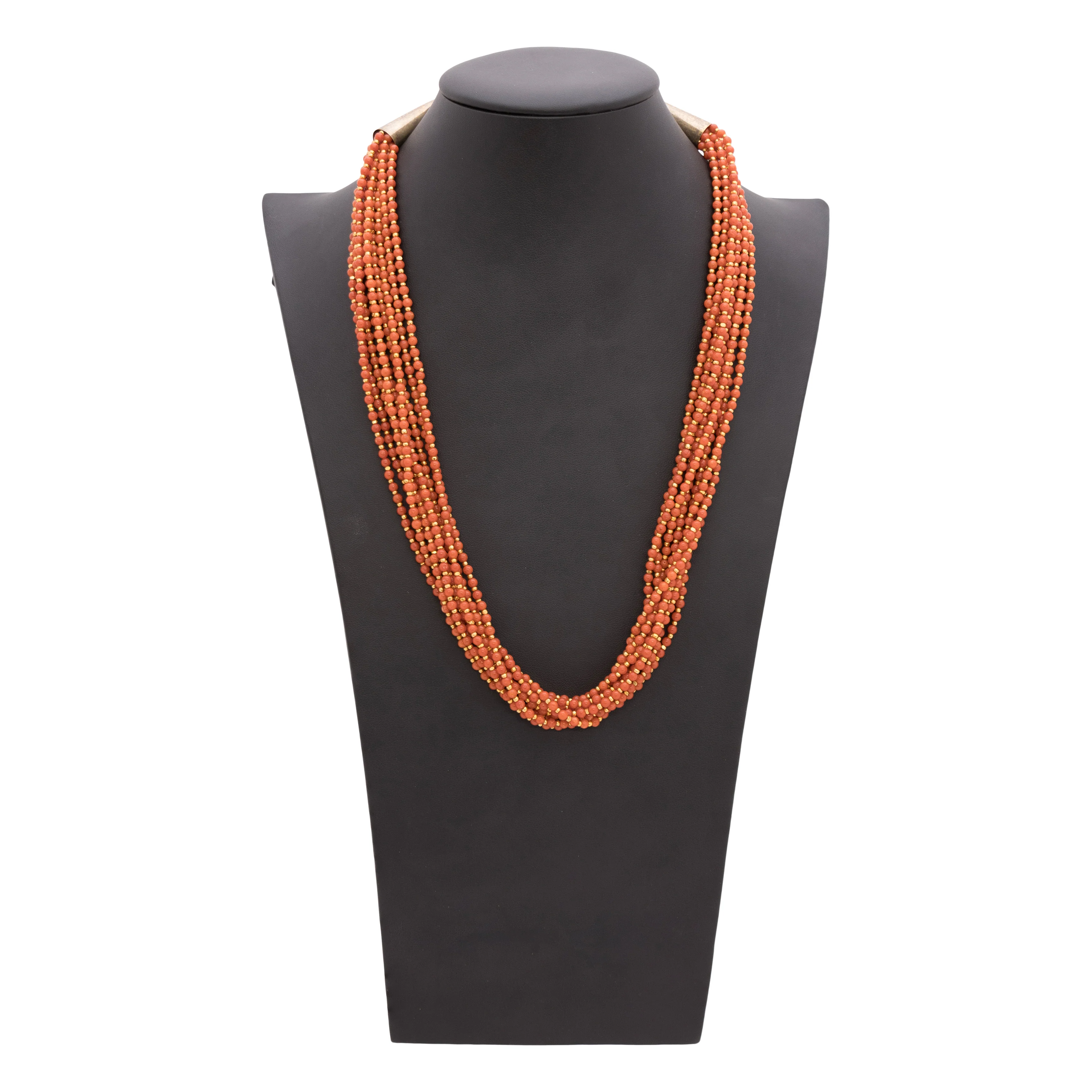 Beaded Coral Necklace - Image 2