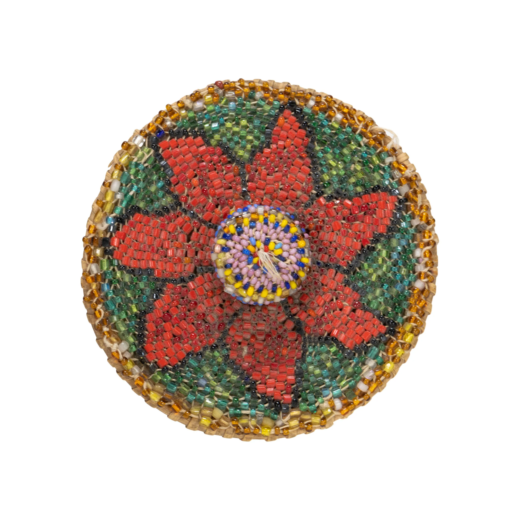 Beaded Washoe Basket - Image 7