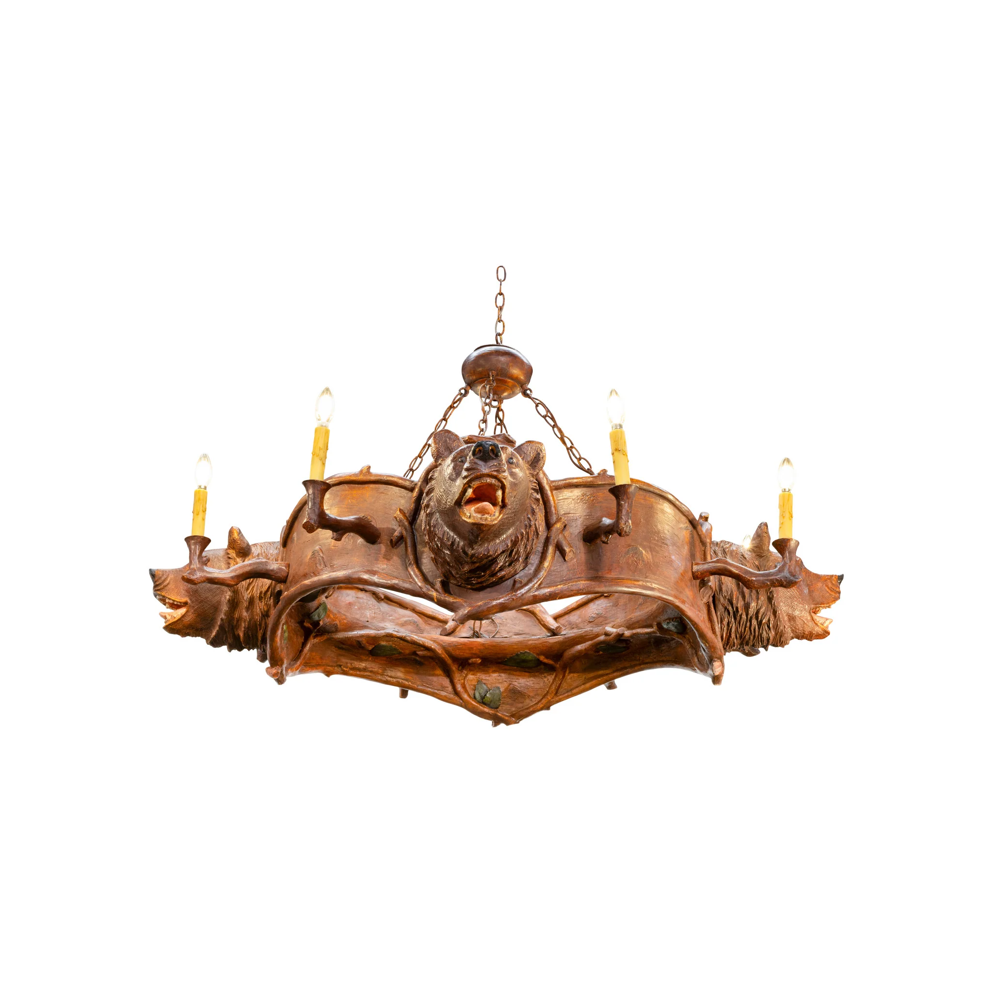 Bear Head Chandelier - Image 3