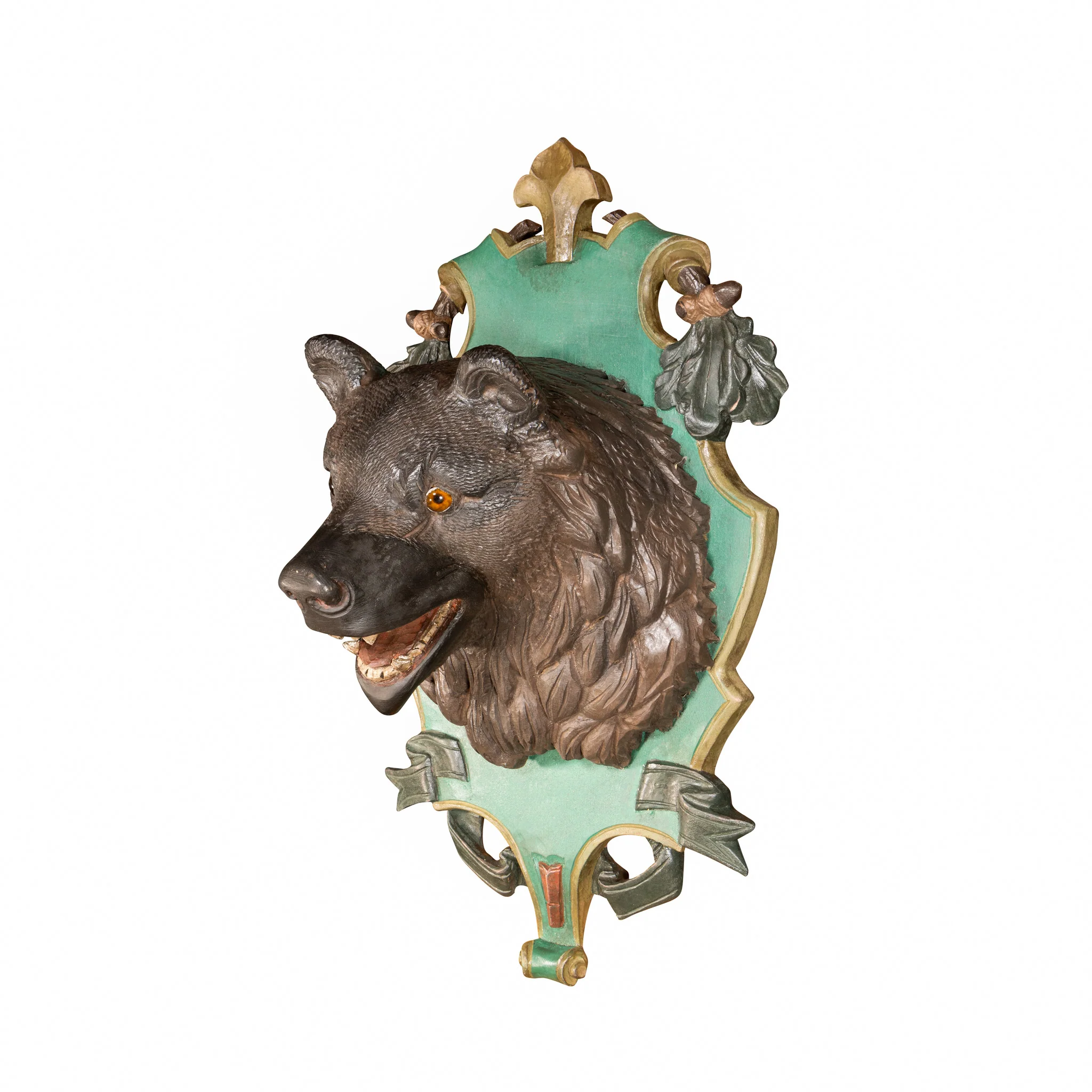Black Forest Bear Head - Image 3