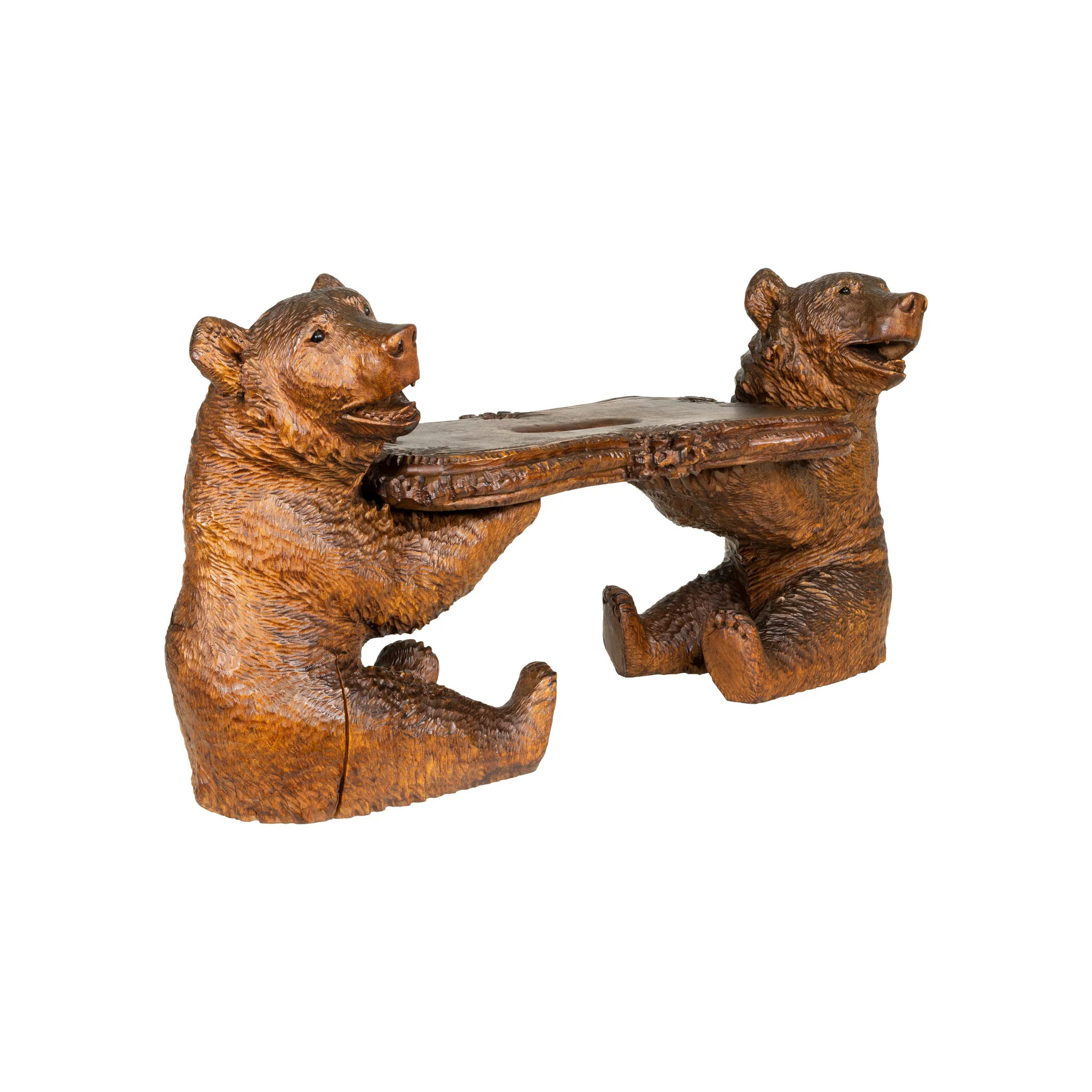 Black Forest Bear Stool - Image 4