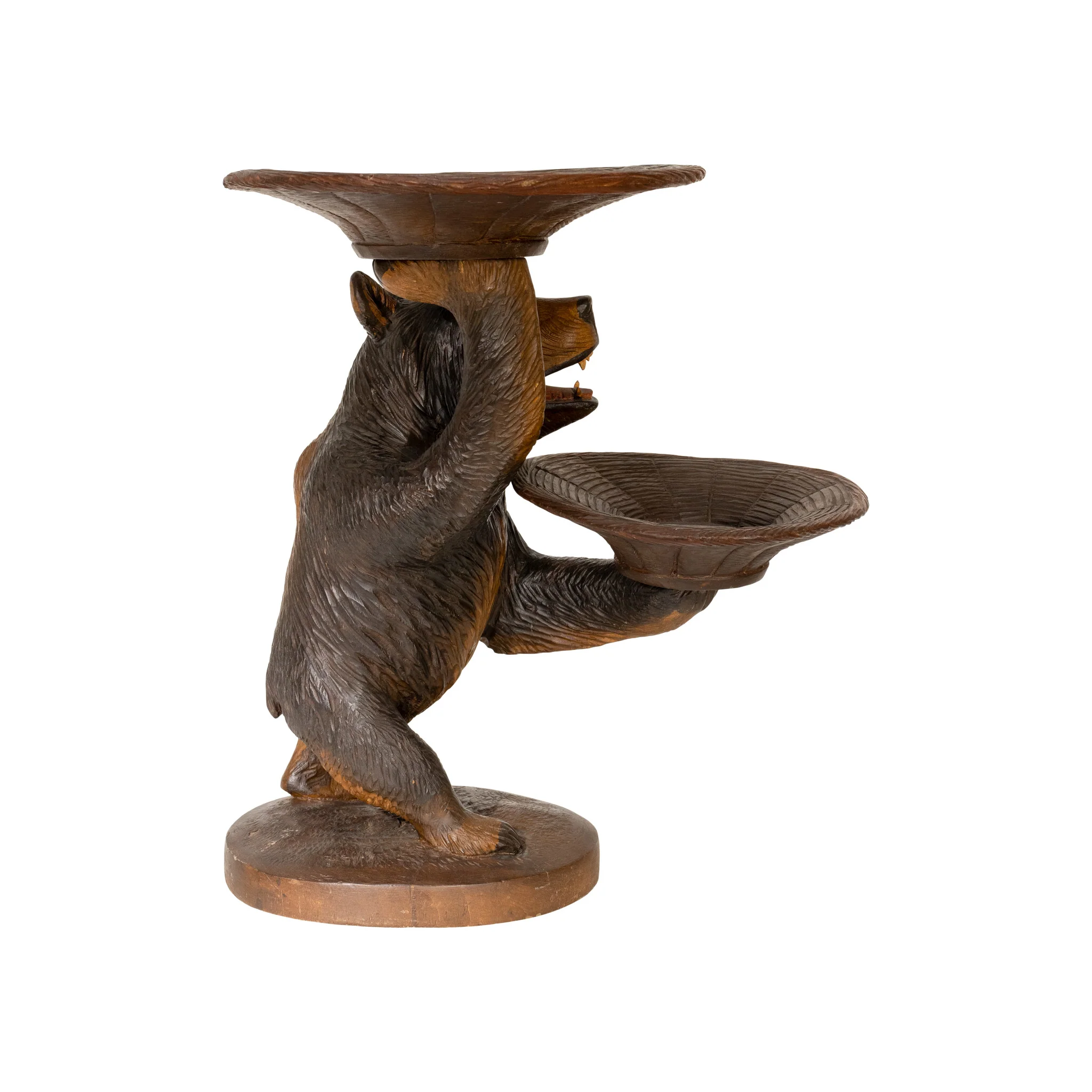 Black Forest Carved Bear - Image 4