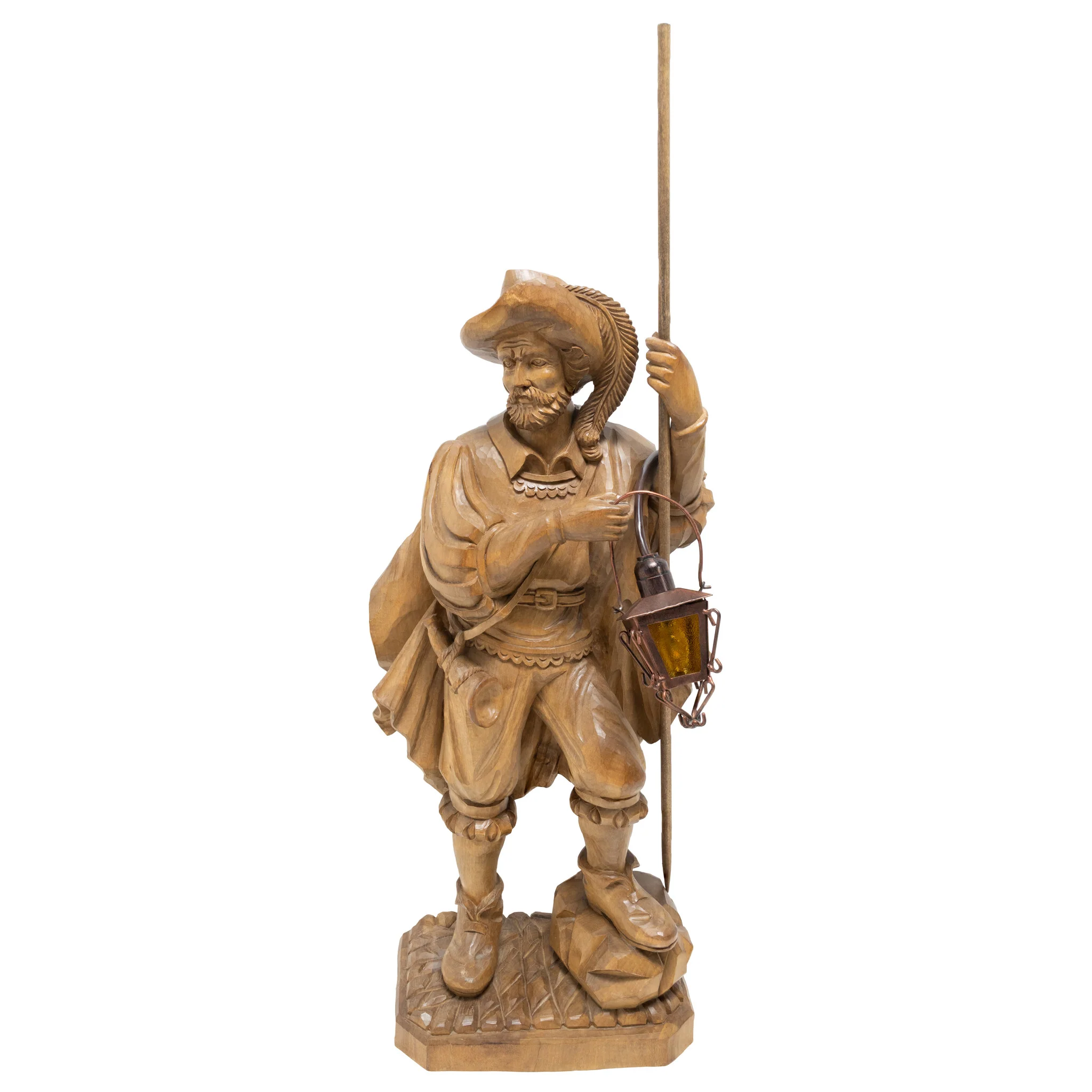 Black Forest Carved Hunter - Image 2
