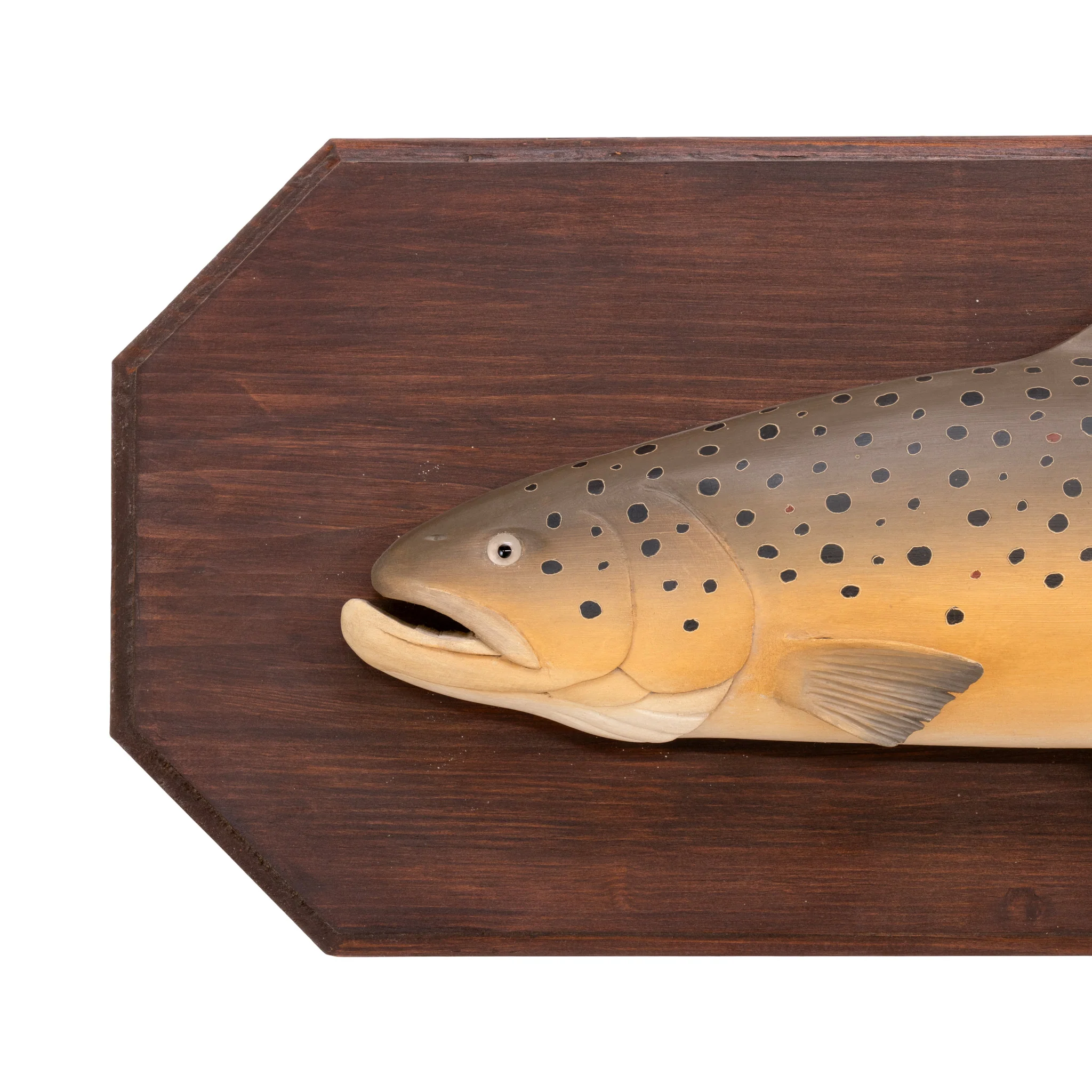 Carved Brown Trout - Image 2