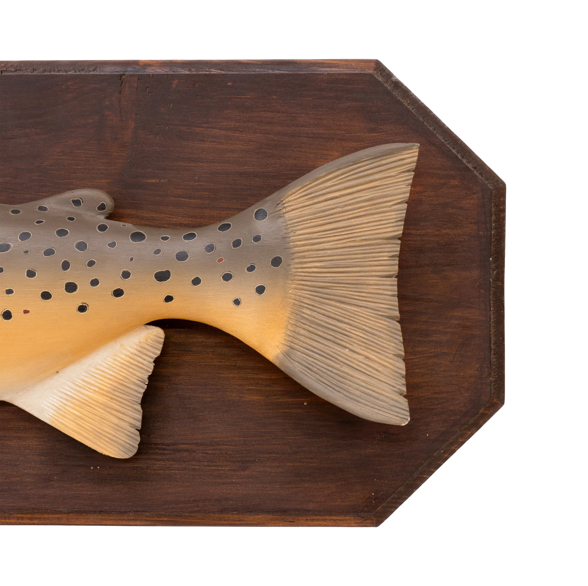 Carved Brown Trout - Image 3