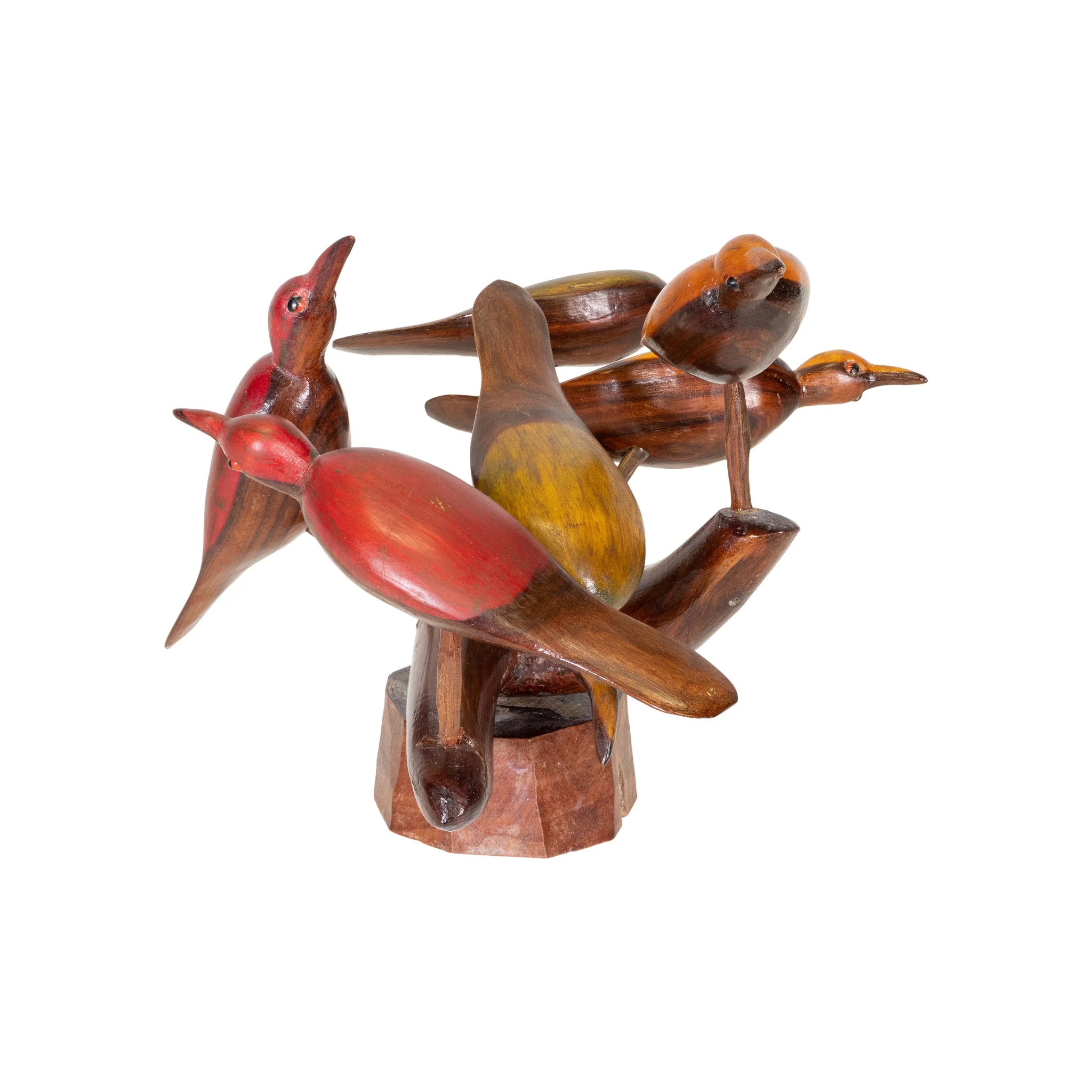 Carved Song Birds - Image 2