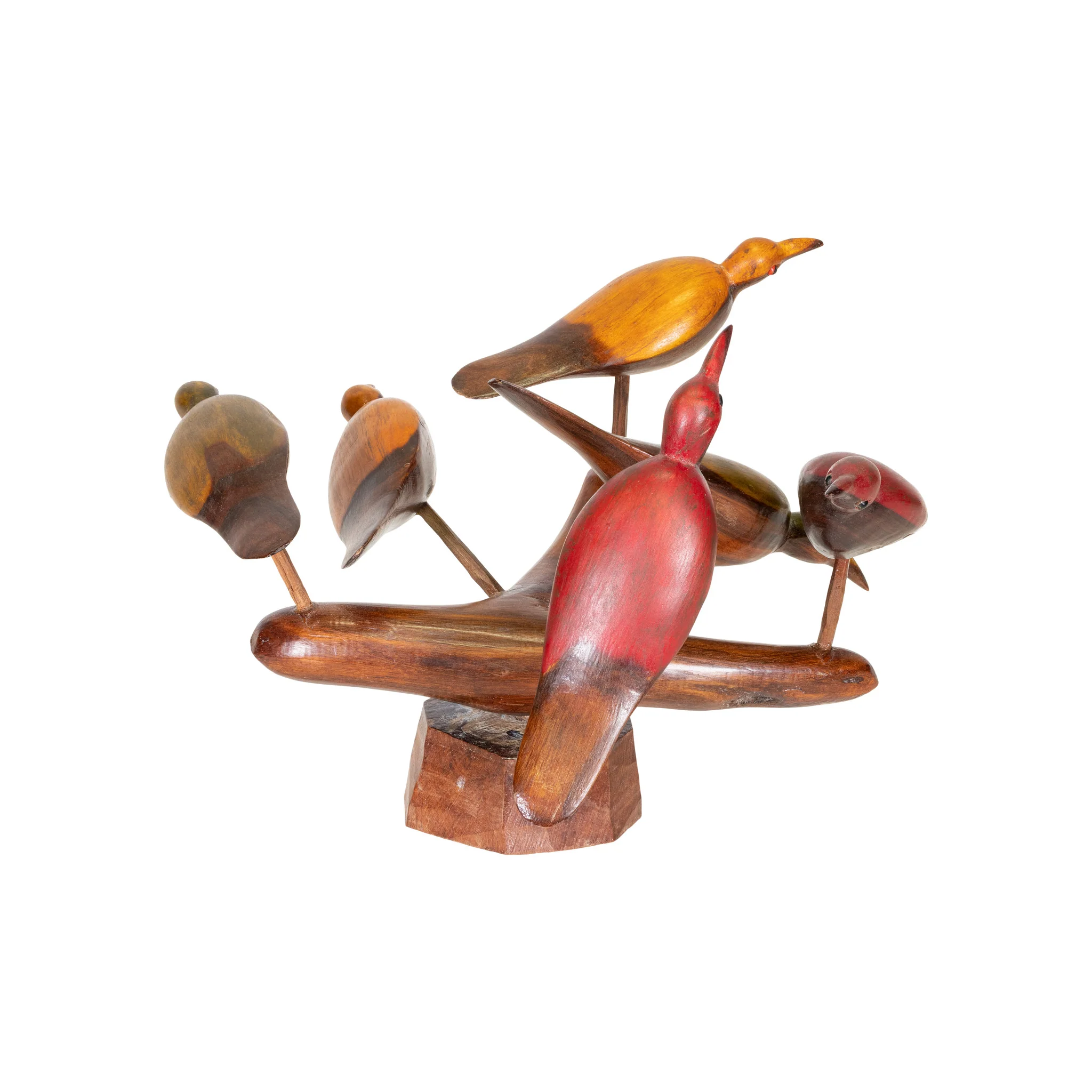 Carved Song Birds - Image 3