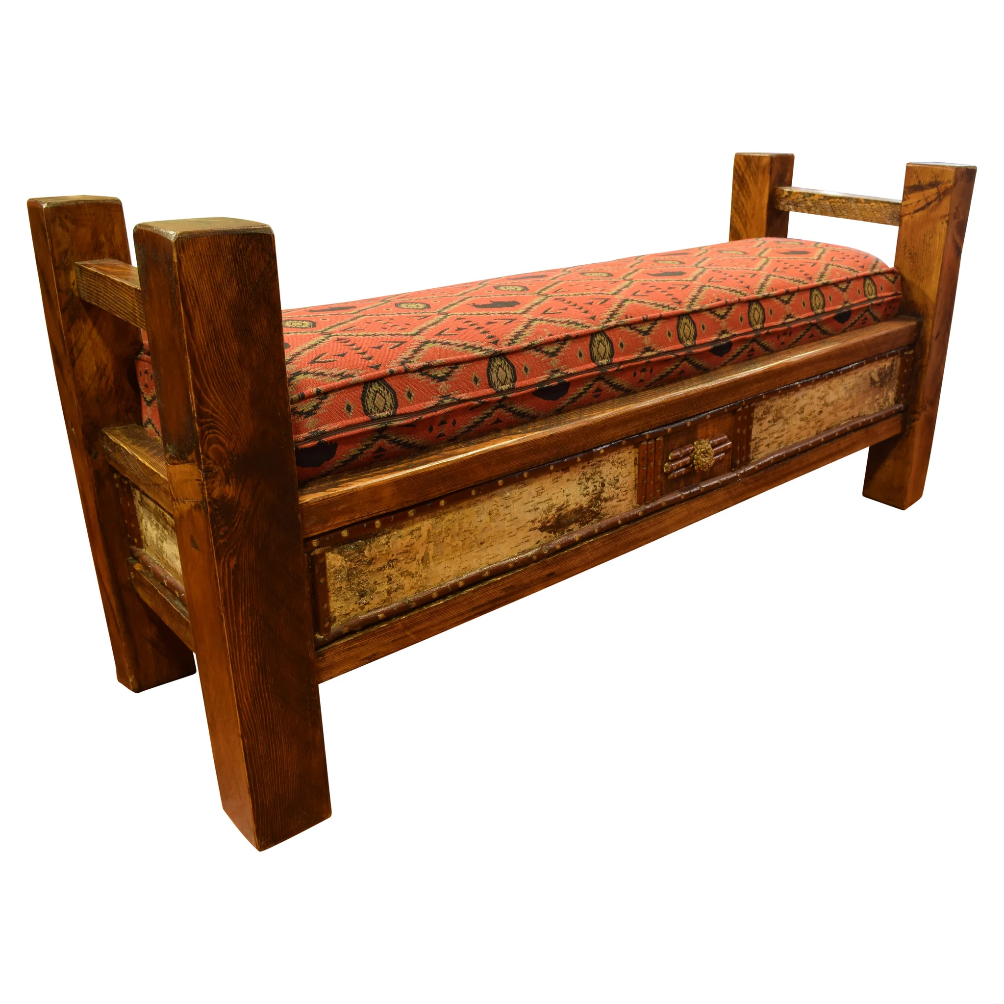 Cisco's Adirondack Barn Beam Bench