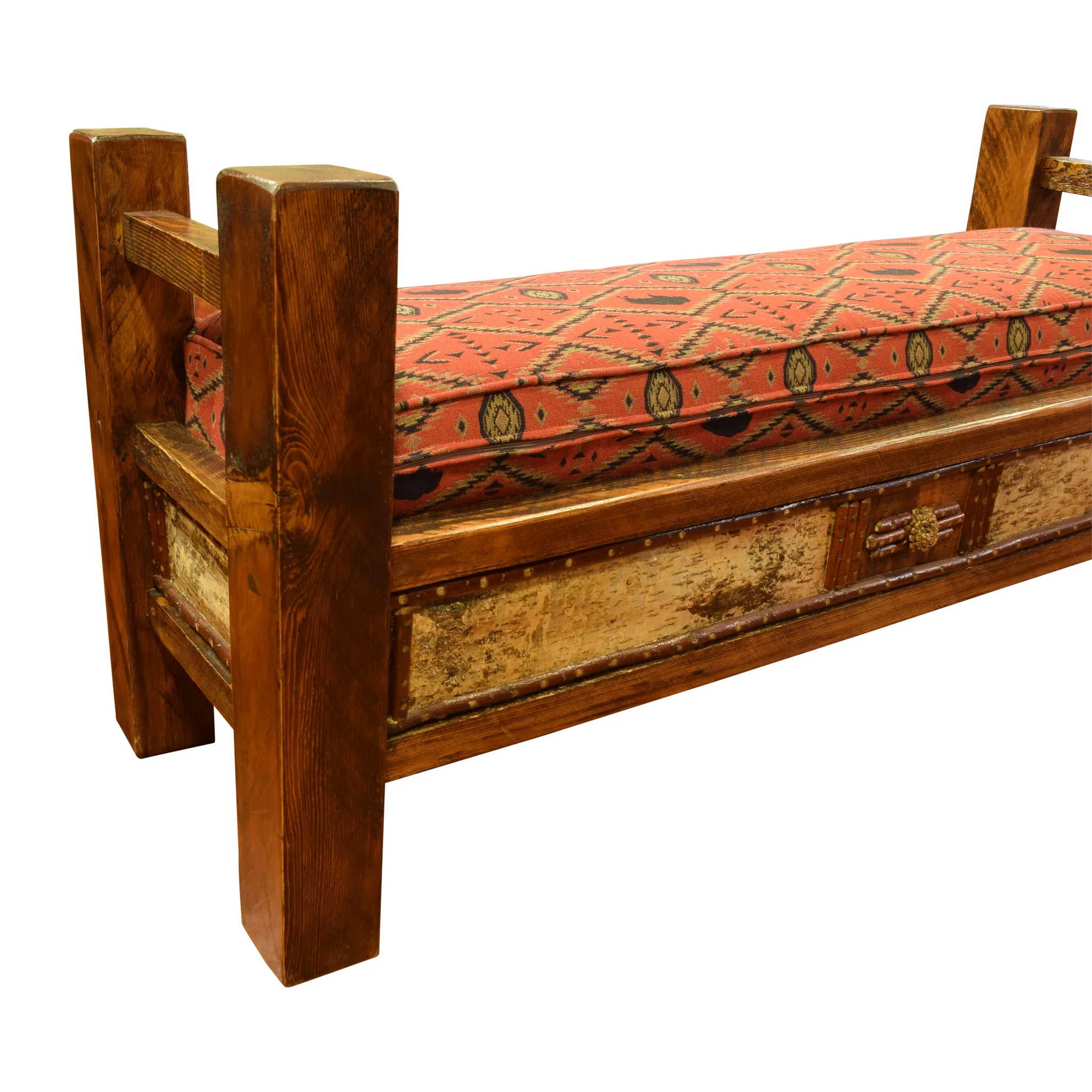 Cisco's Adirondack Barn Beam Bench - Image 2