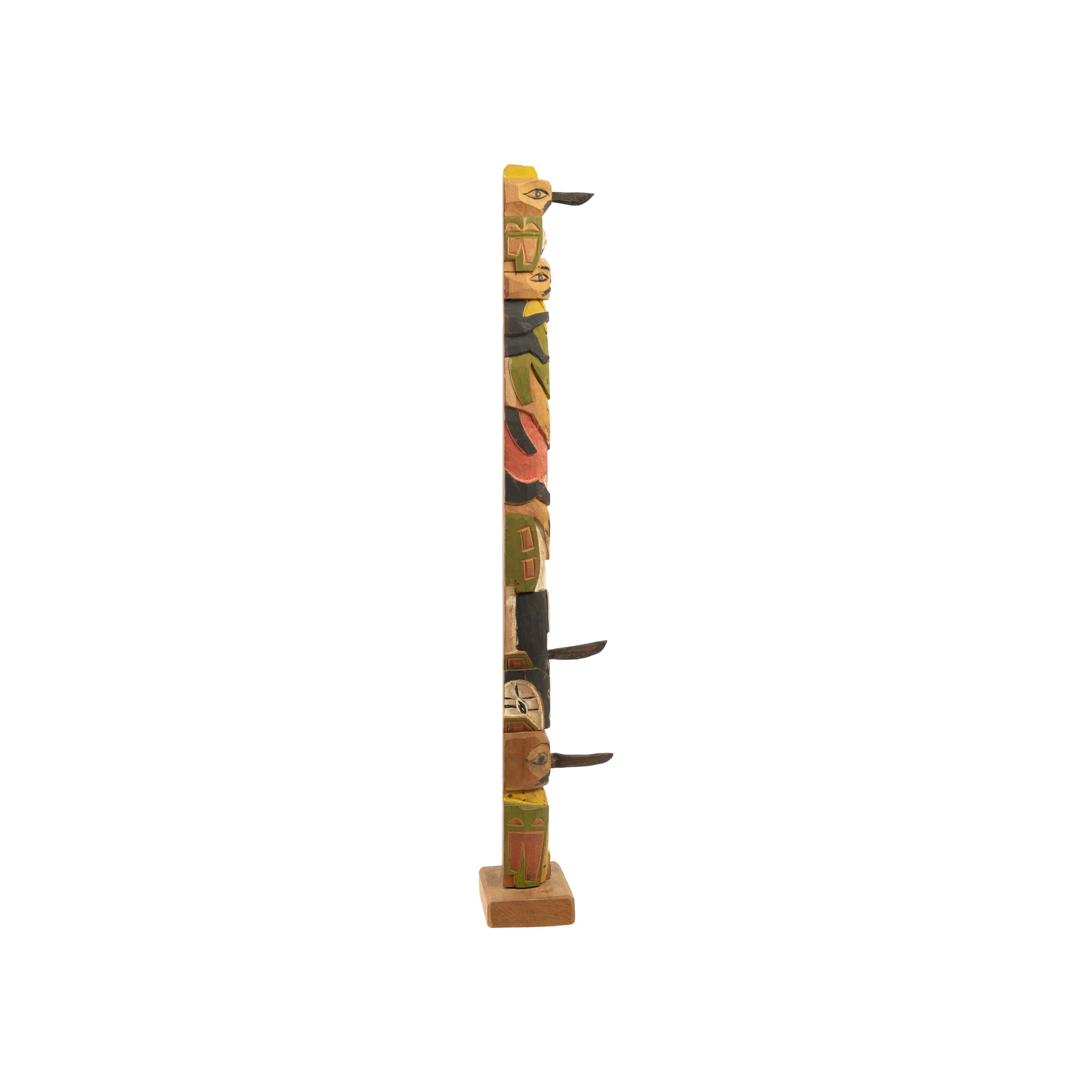 Coast Salish Model Totem - Image 4