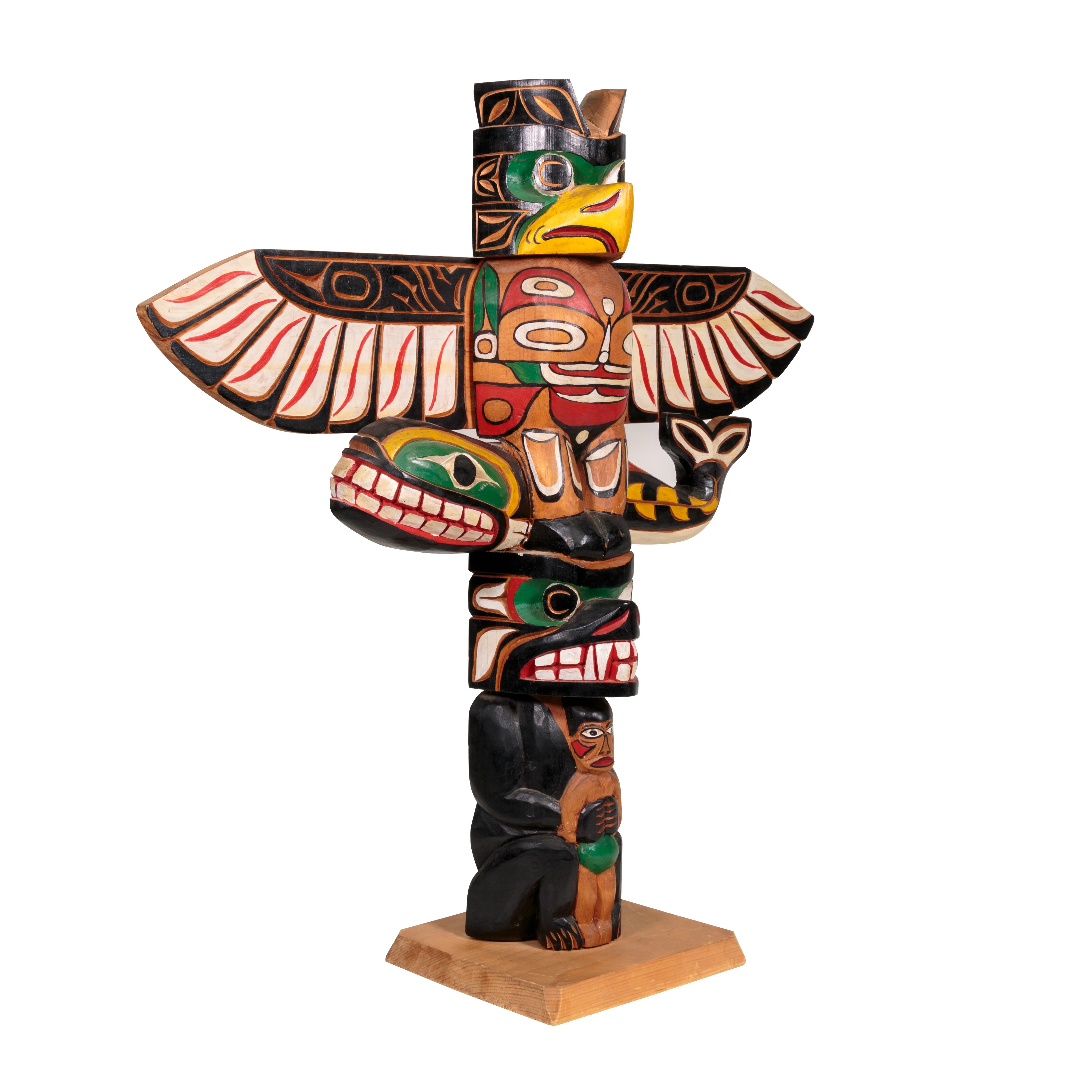Coast Salish Thunderbird Totem - Image 2