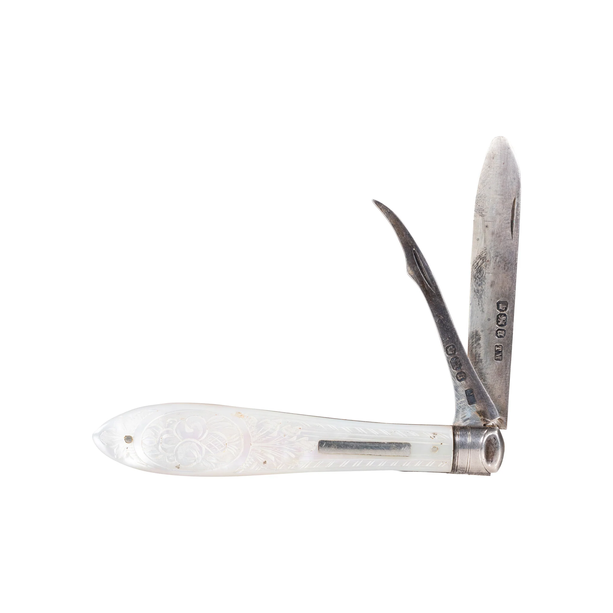 Collection of 11 Sterling Fruit Knives - Image 2
