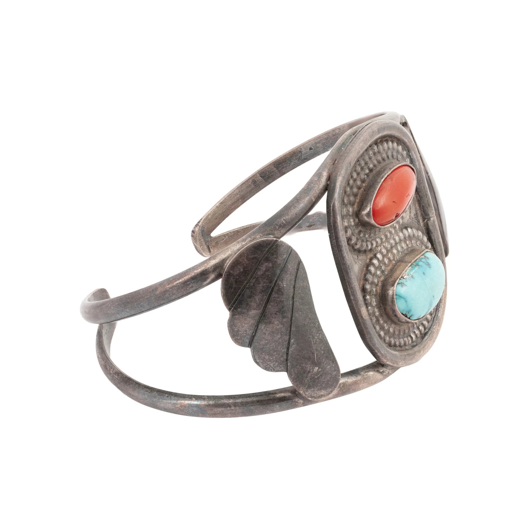 Coral and Turquoise Bracelet - Image 2