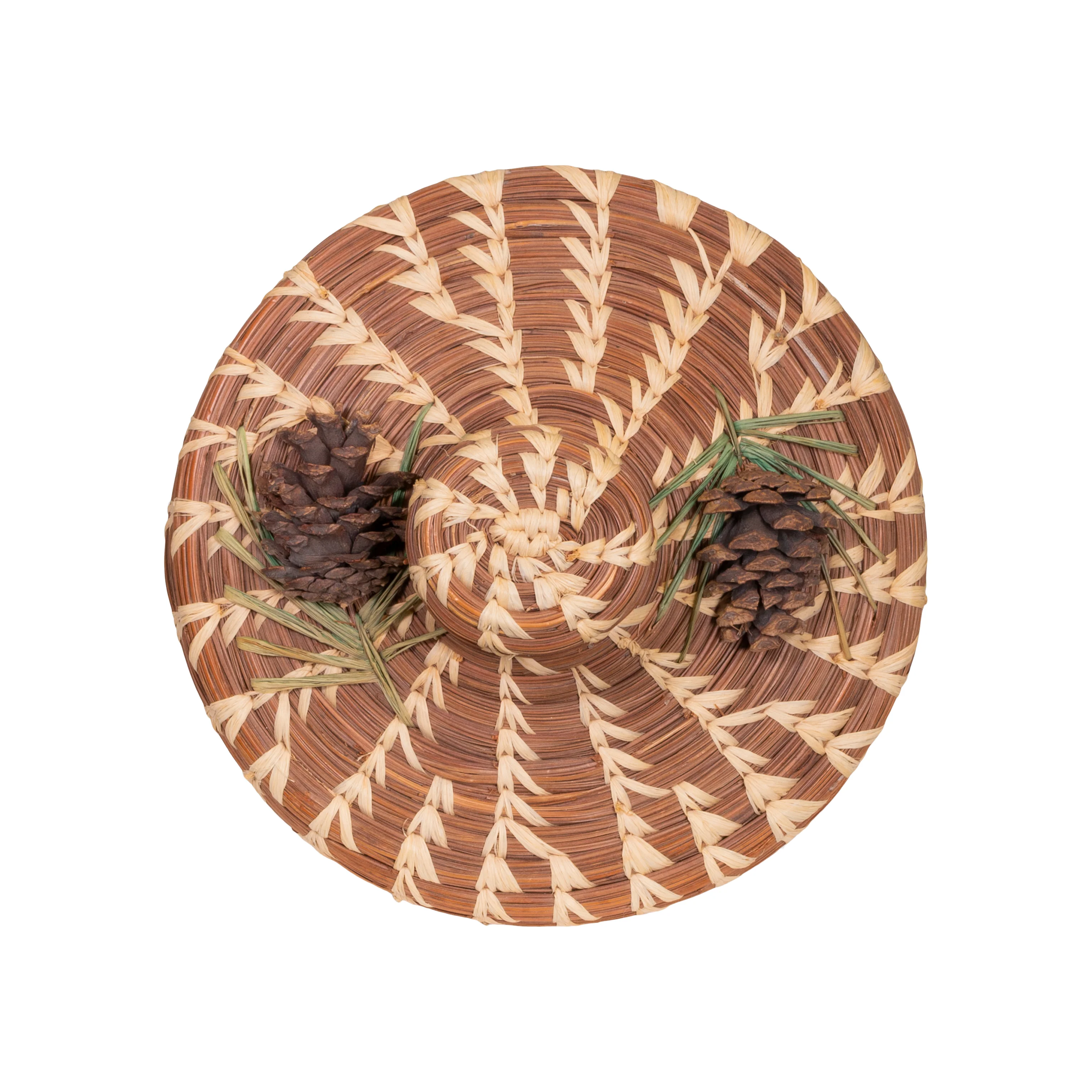 Coushatta Pine Needle Basket - Image 6