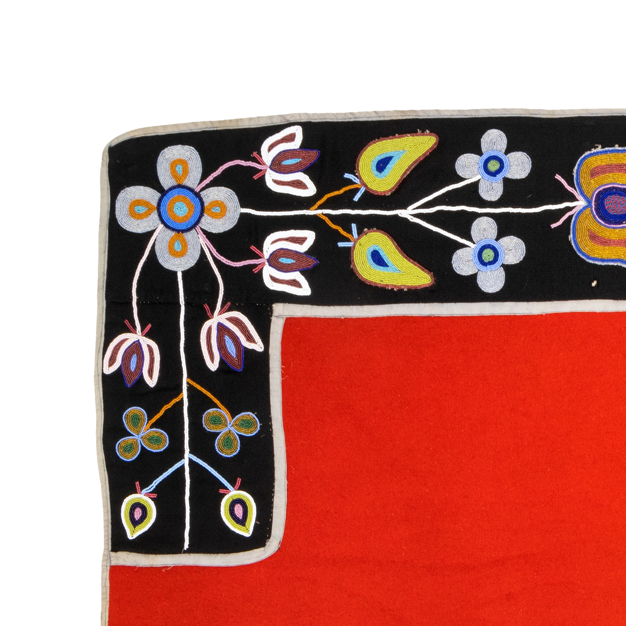 Crow Beaded Saddle Blanket - Image 2