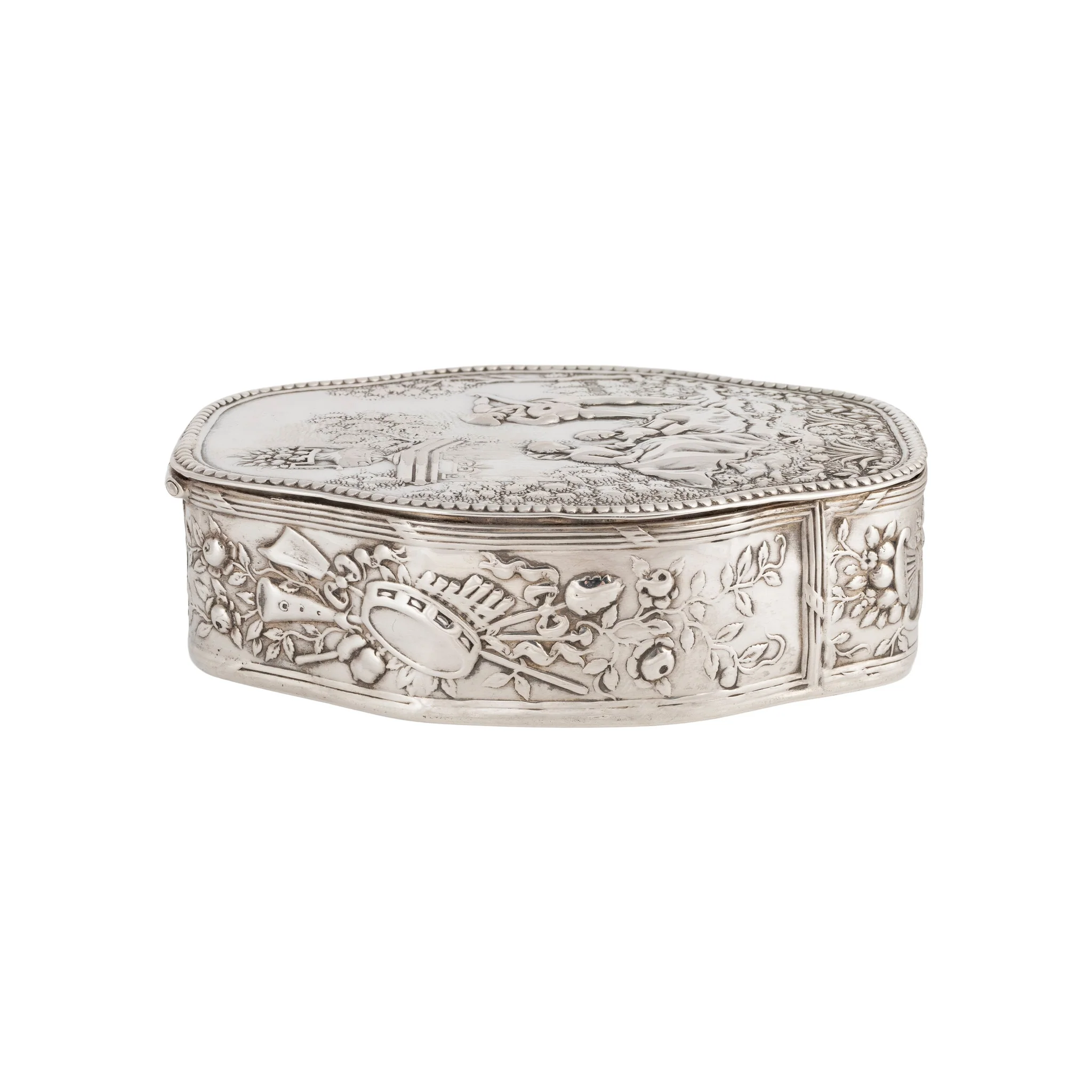 Decorated Silver Box - Image 2