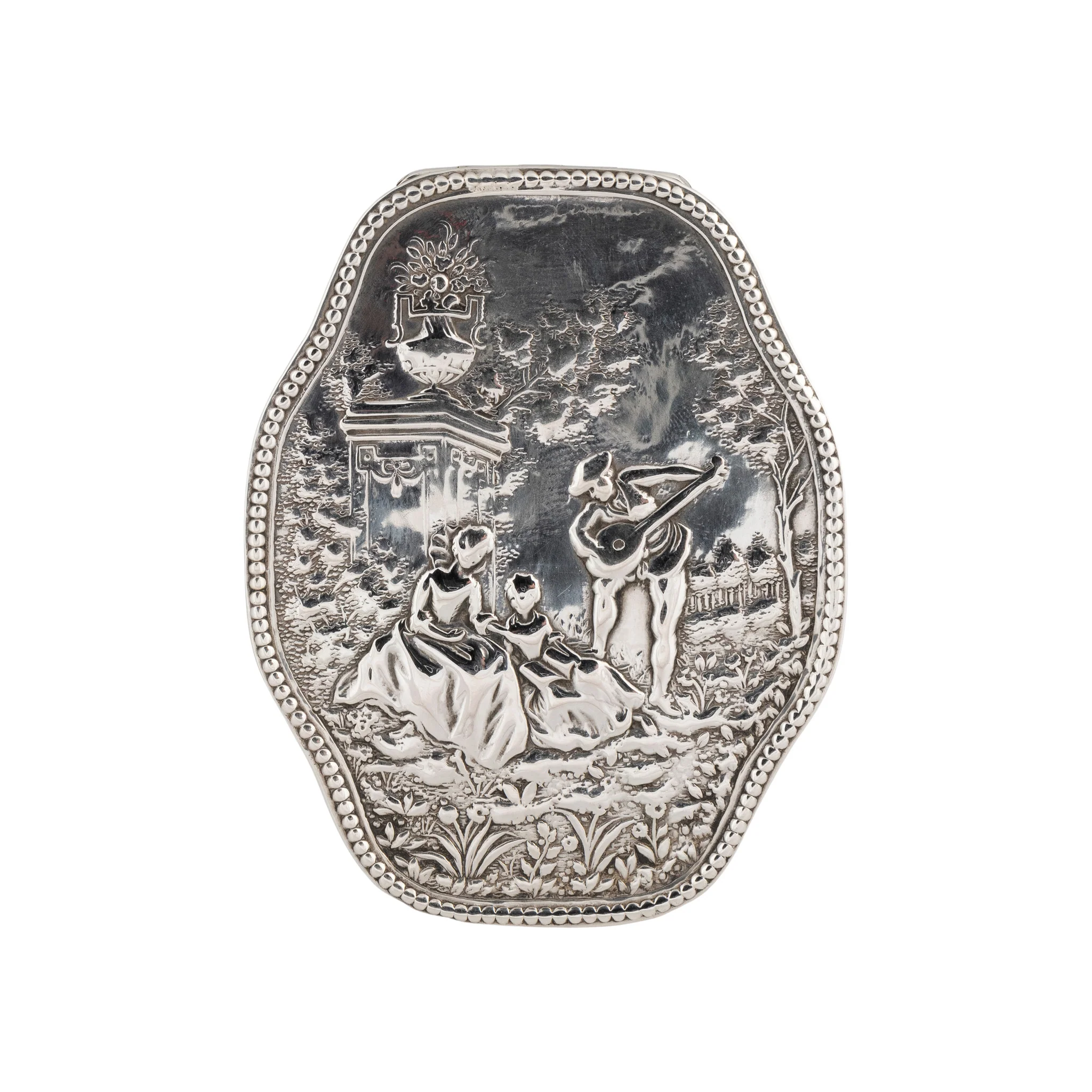 Decorated Silver Box - Image 4