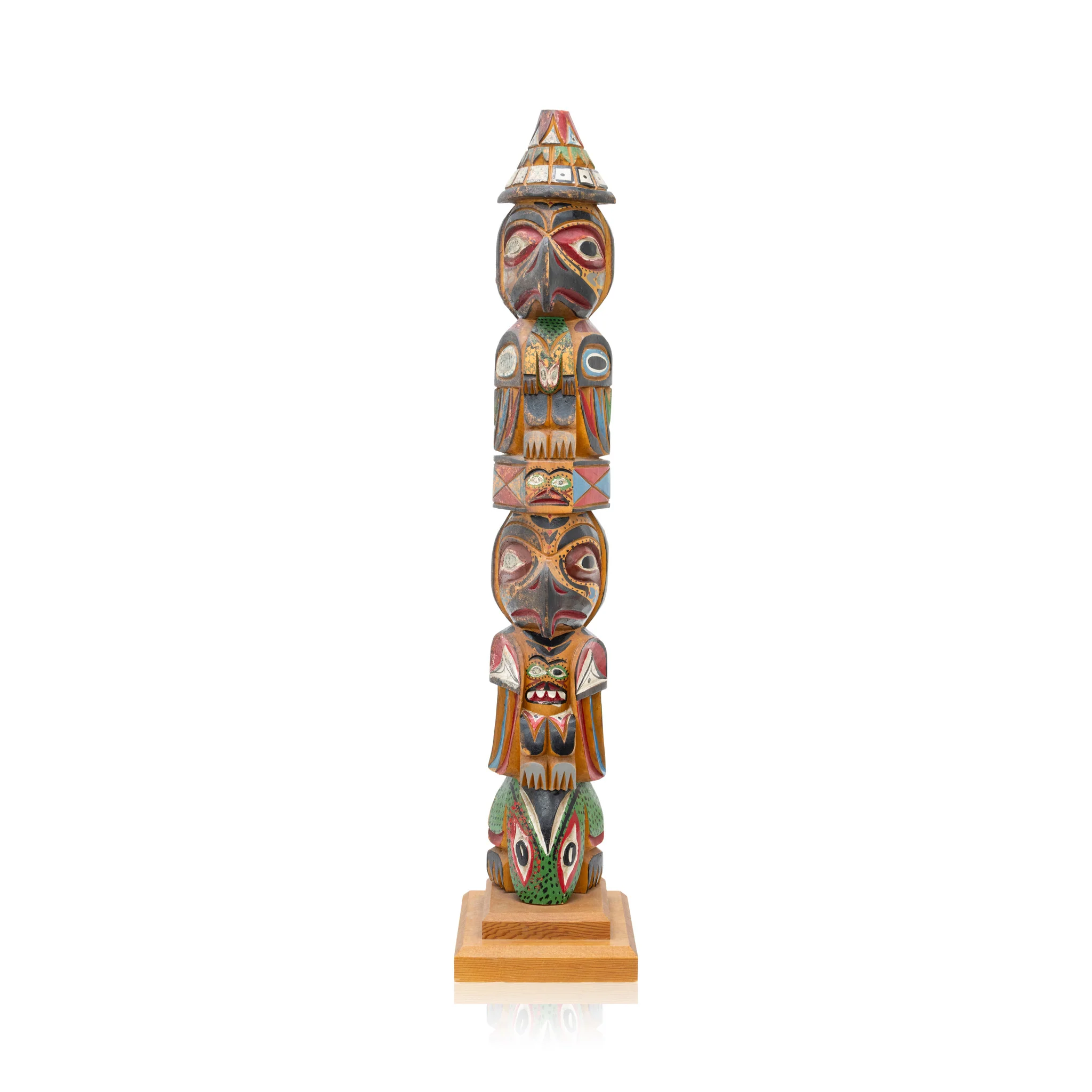 Ditidaht/Nuu-chah-nulth Totem by Raymond Williams