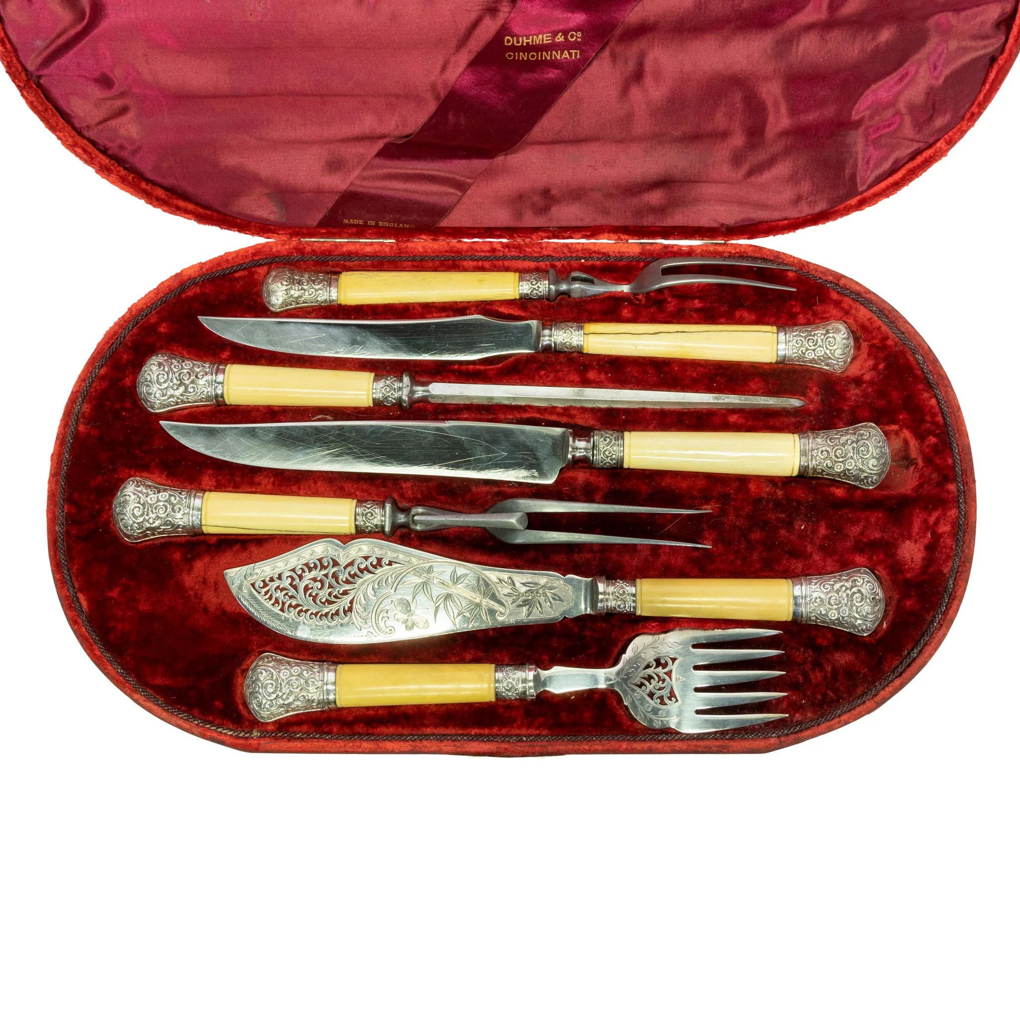 Duhme & Co. Case Carving Set - Image 2
