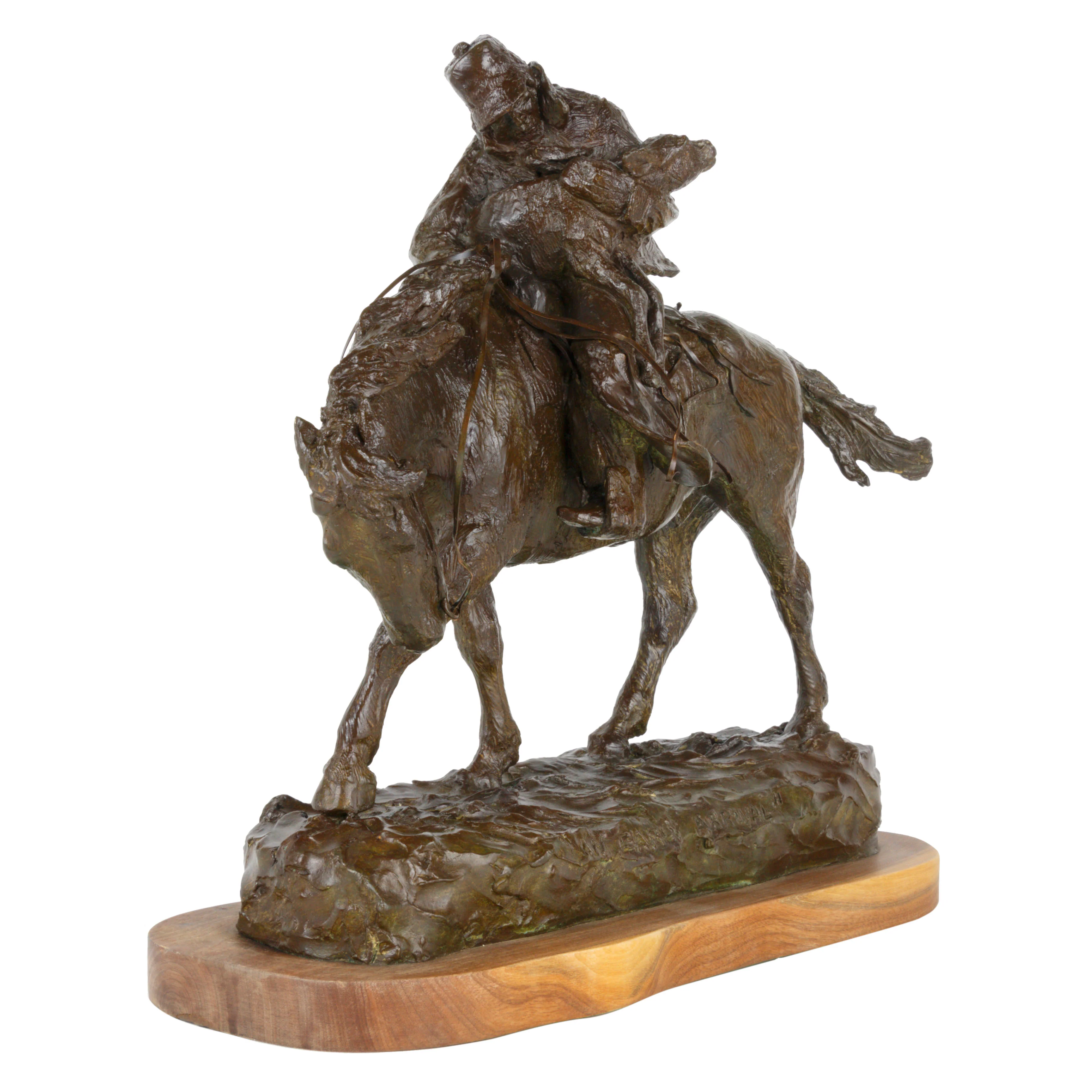 "Early Arrival" Bronze by Robert Scriver - Image 3