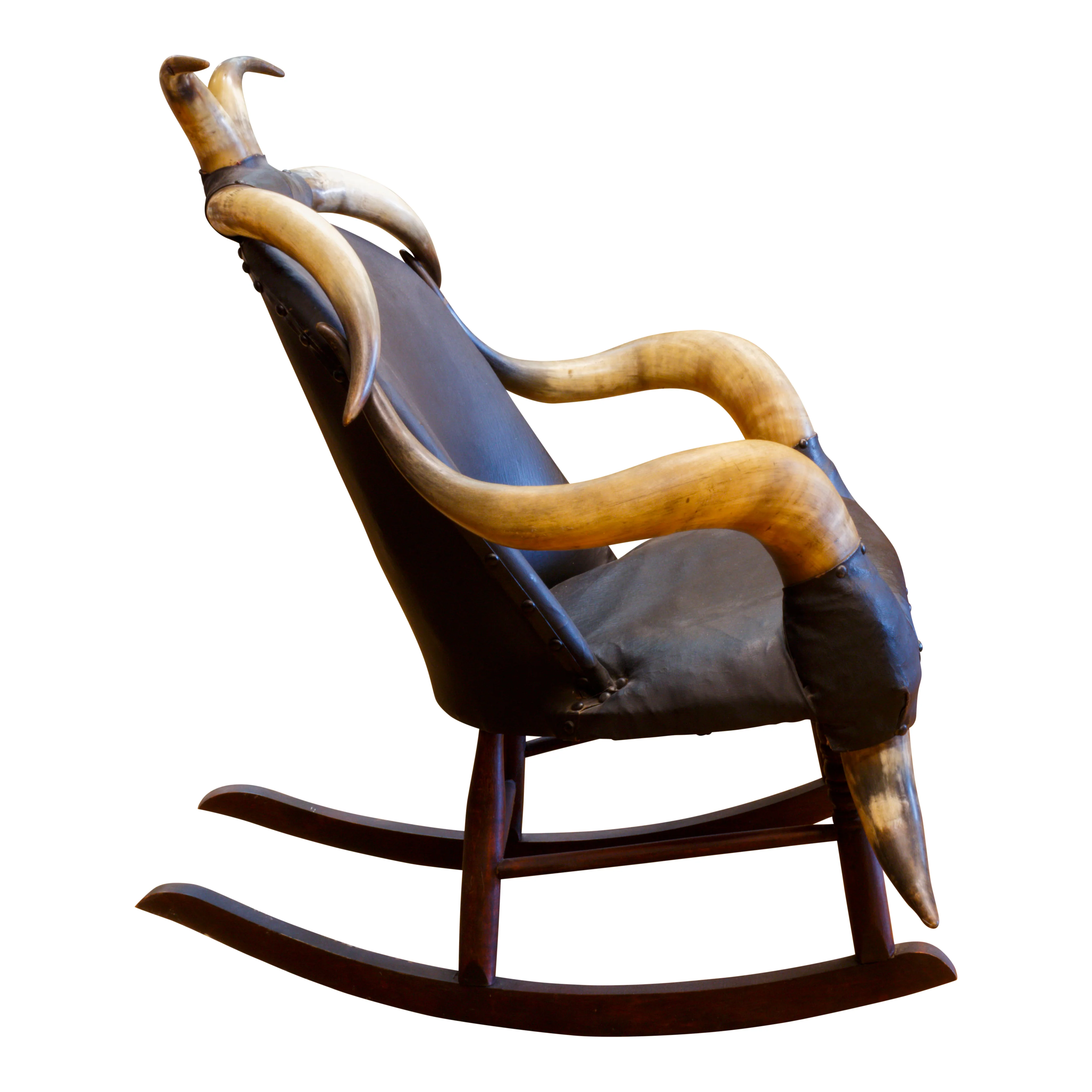 Eight Horn Rocking Chair - Image 2