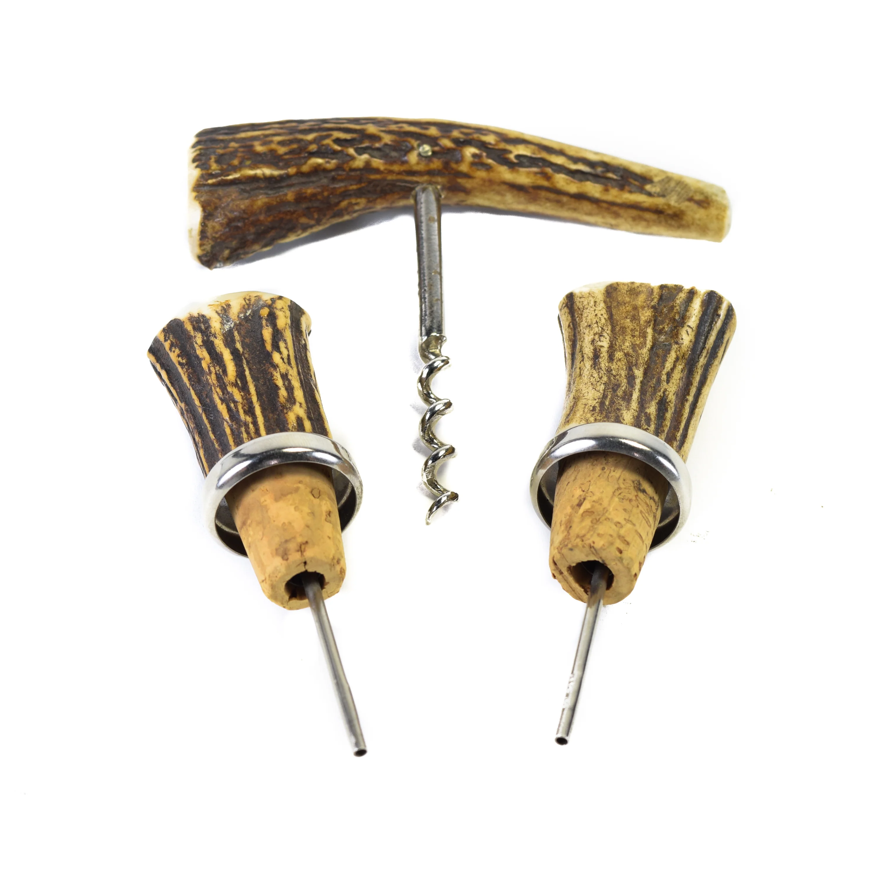 Elk Antler Bar Set