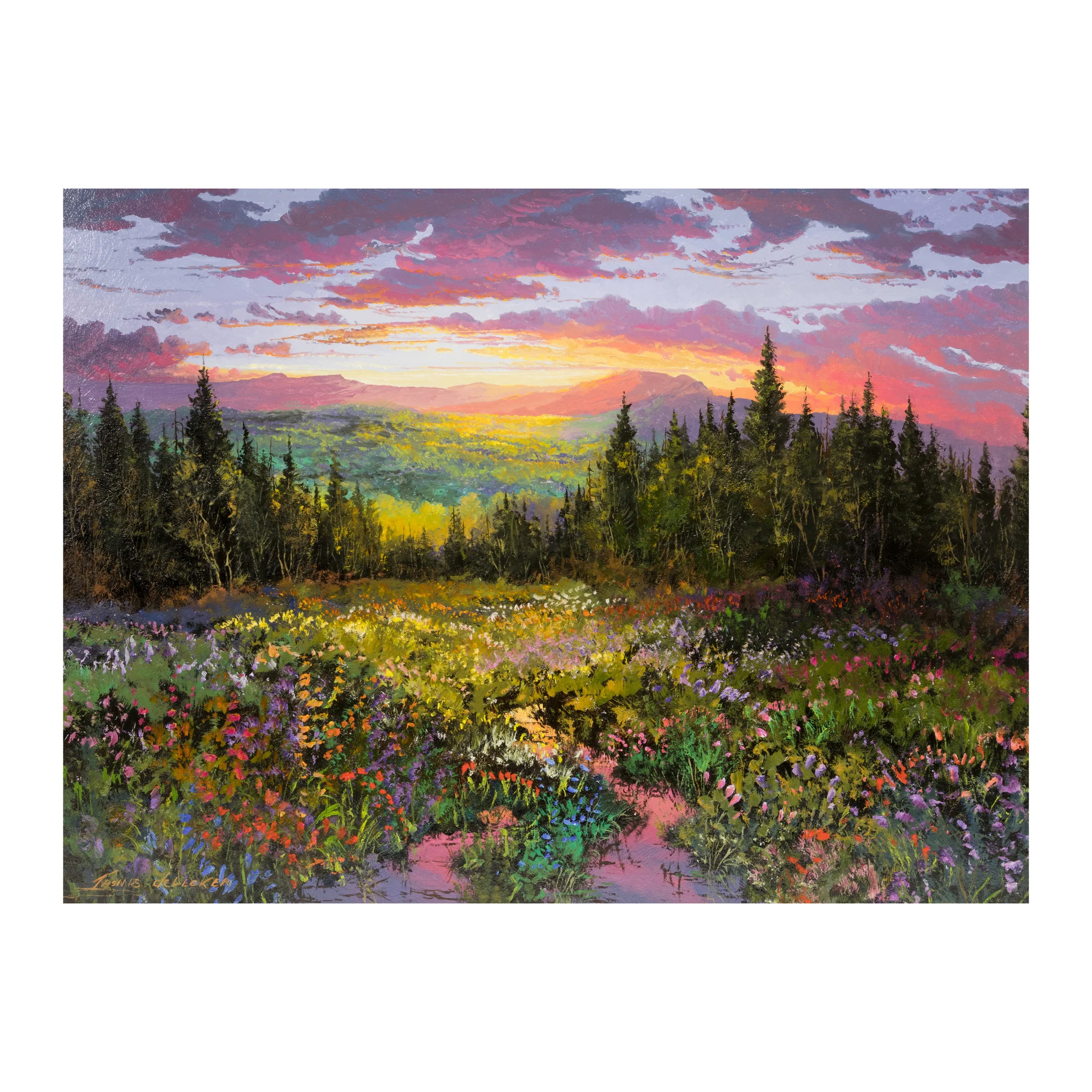 End of a Serene Day by Thomas deDecker