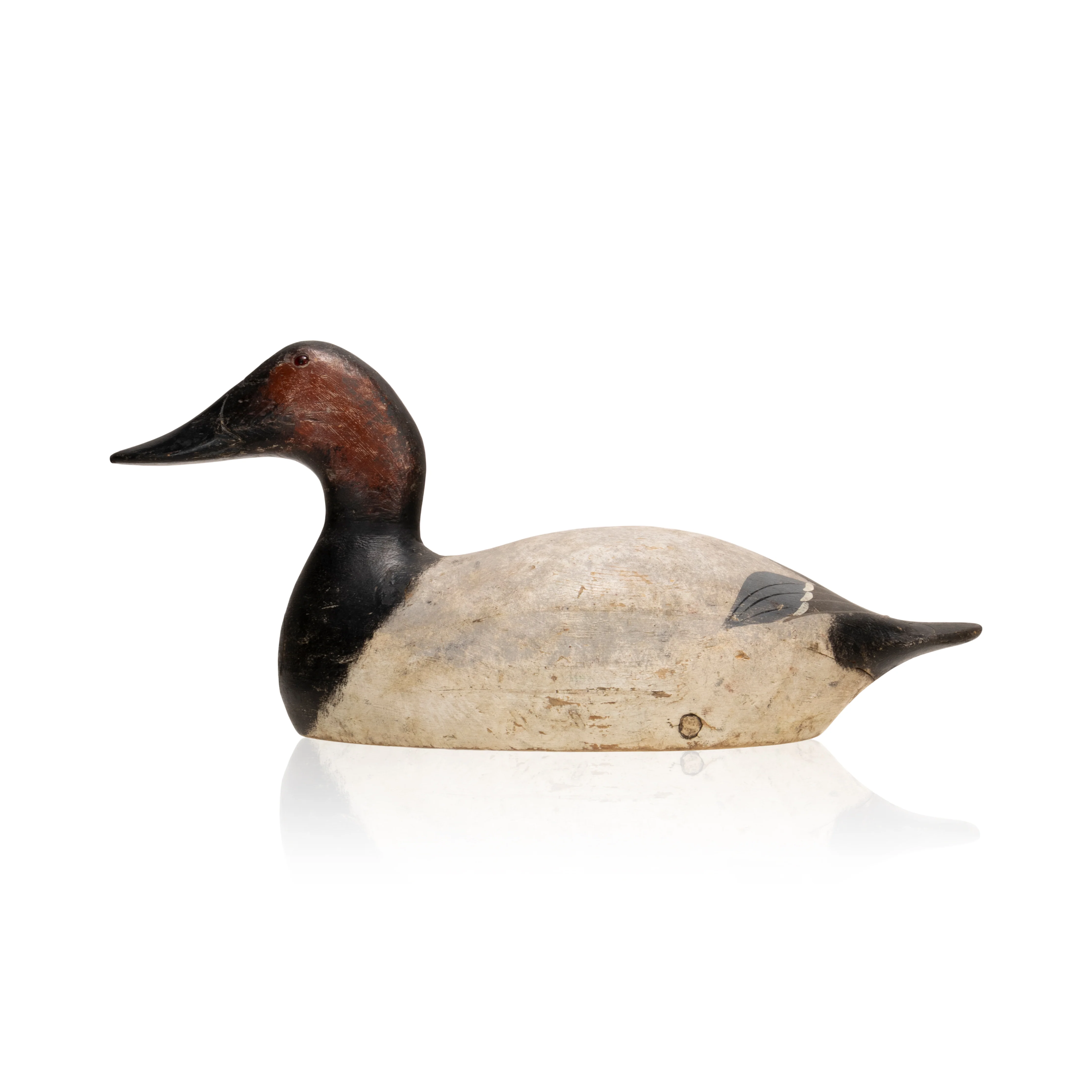 Evans Canvasback Drake Decoy