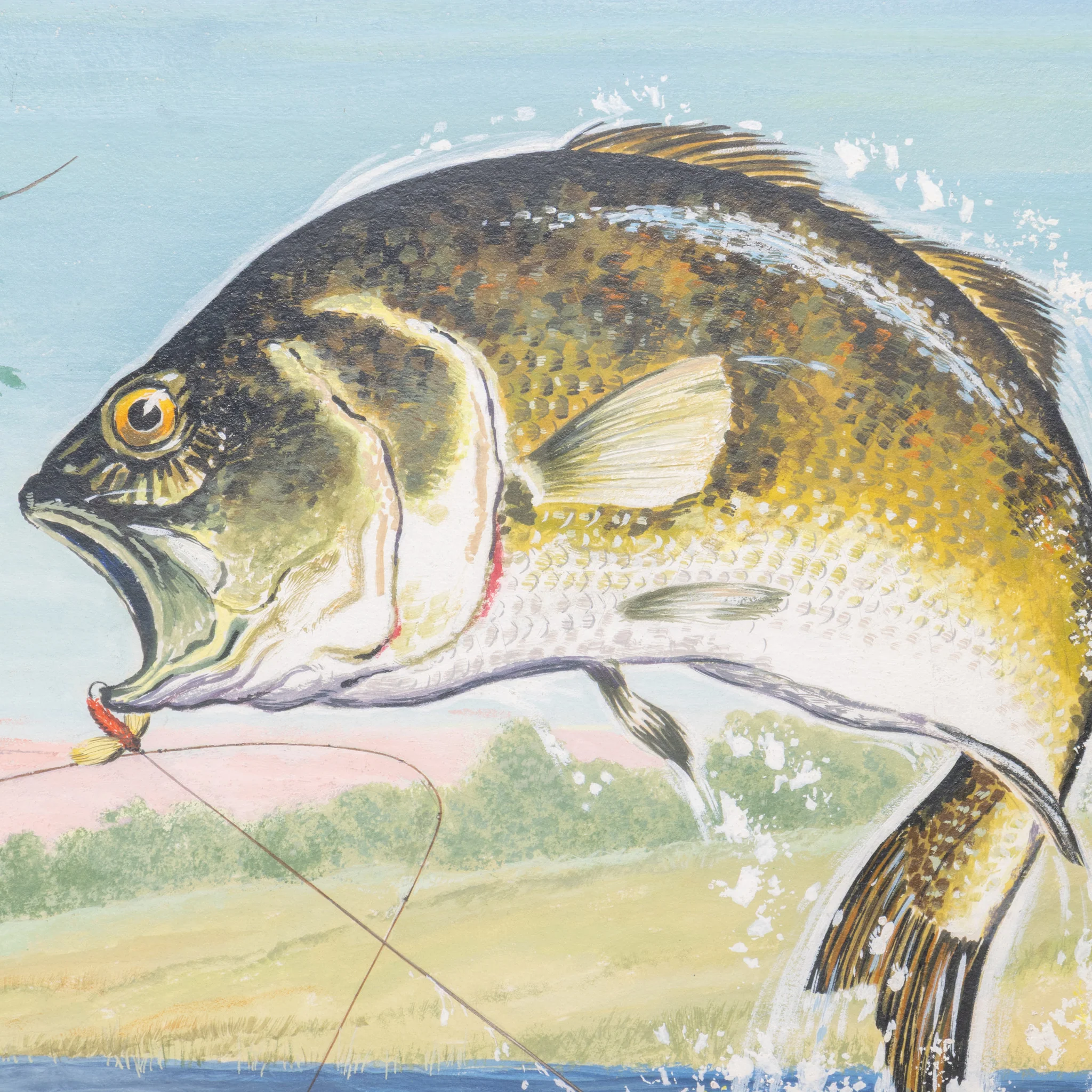 "Fish on" by George L. Connelly - Image 3