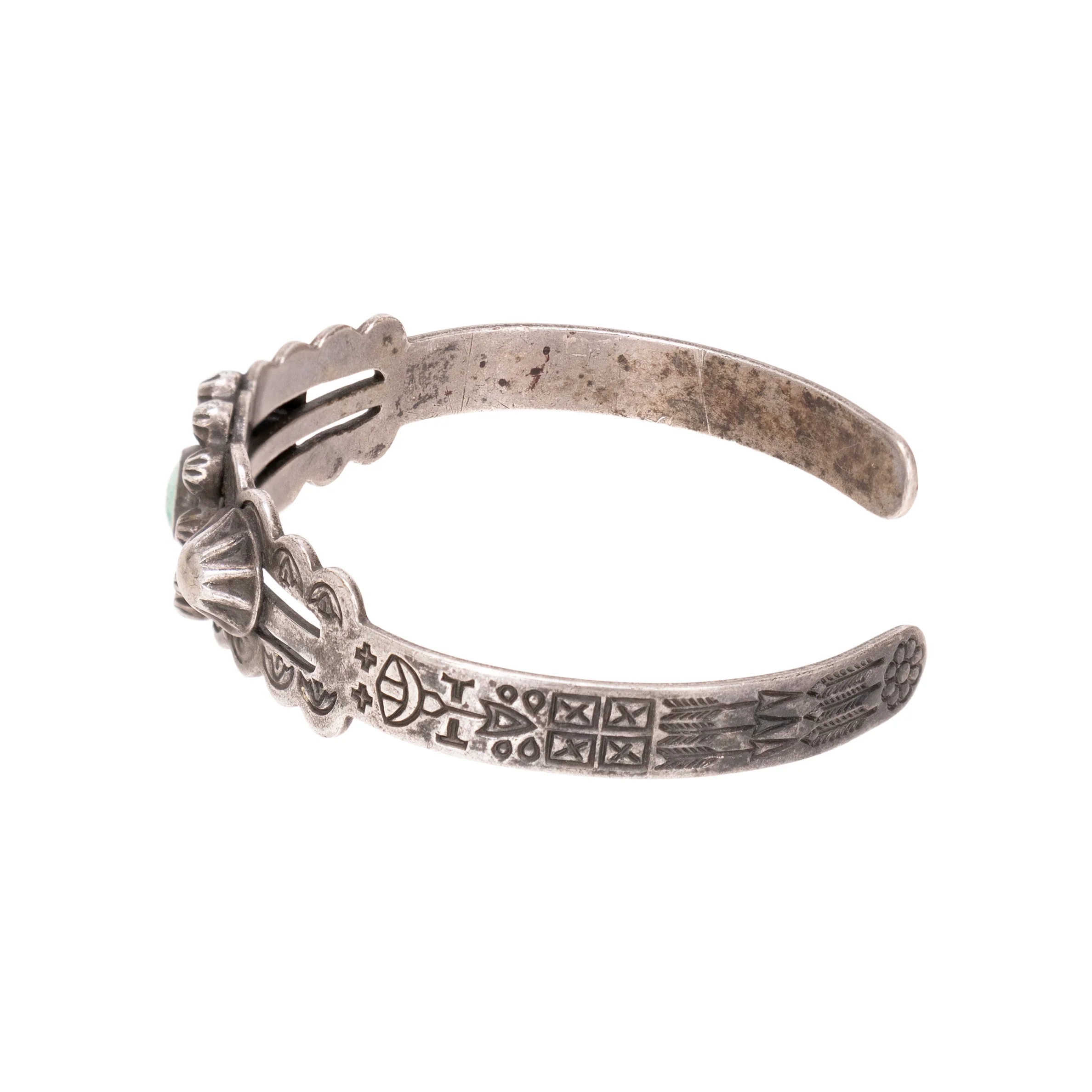 Fred Harvey Turquoise Bracelet - Image 3