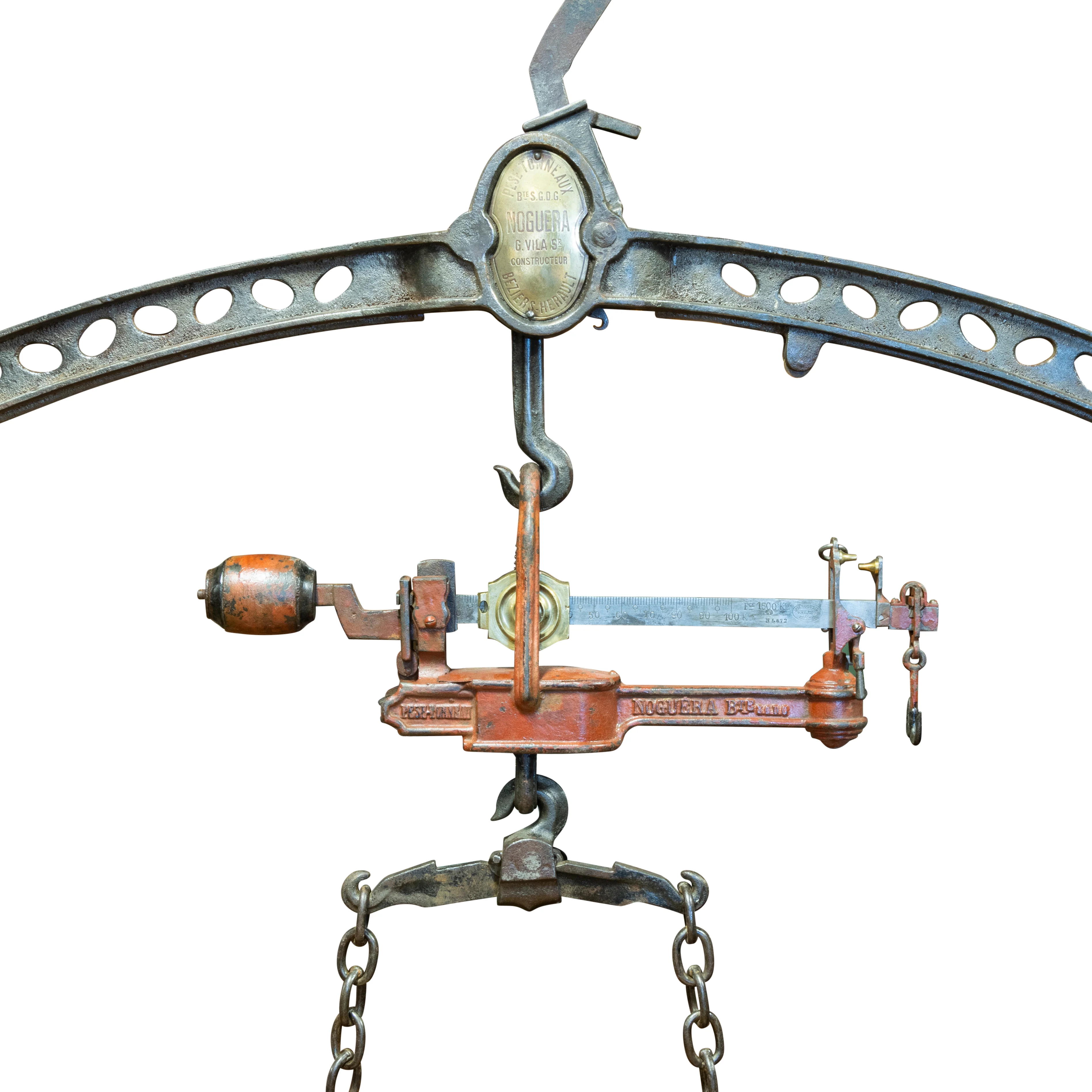 French Wine Scale With Barrel - Image 3