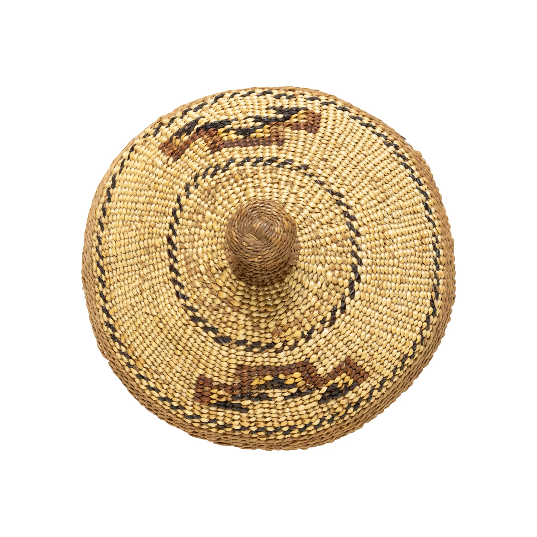 Hupa/Yurok Lidded Basket - Image 6