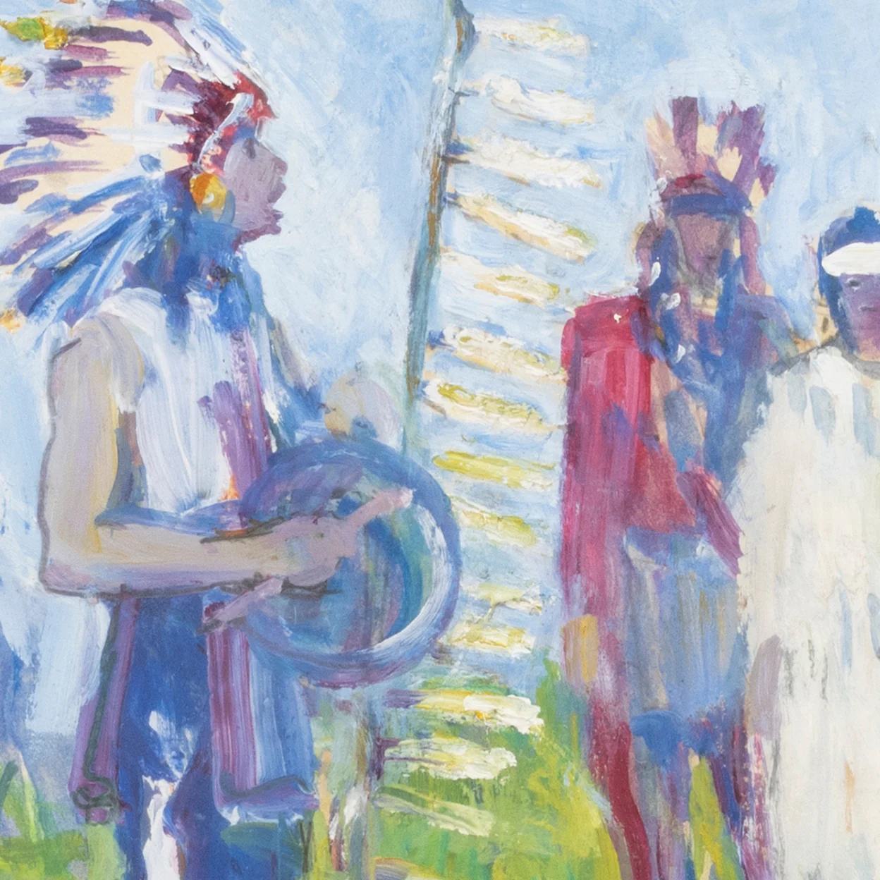 "Indian Dance" by Rachel V. Hartley - Image 4