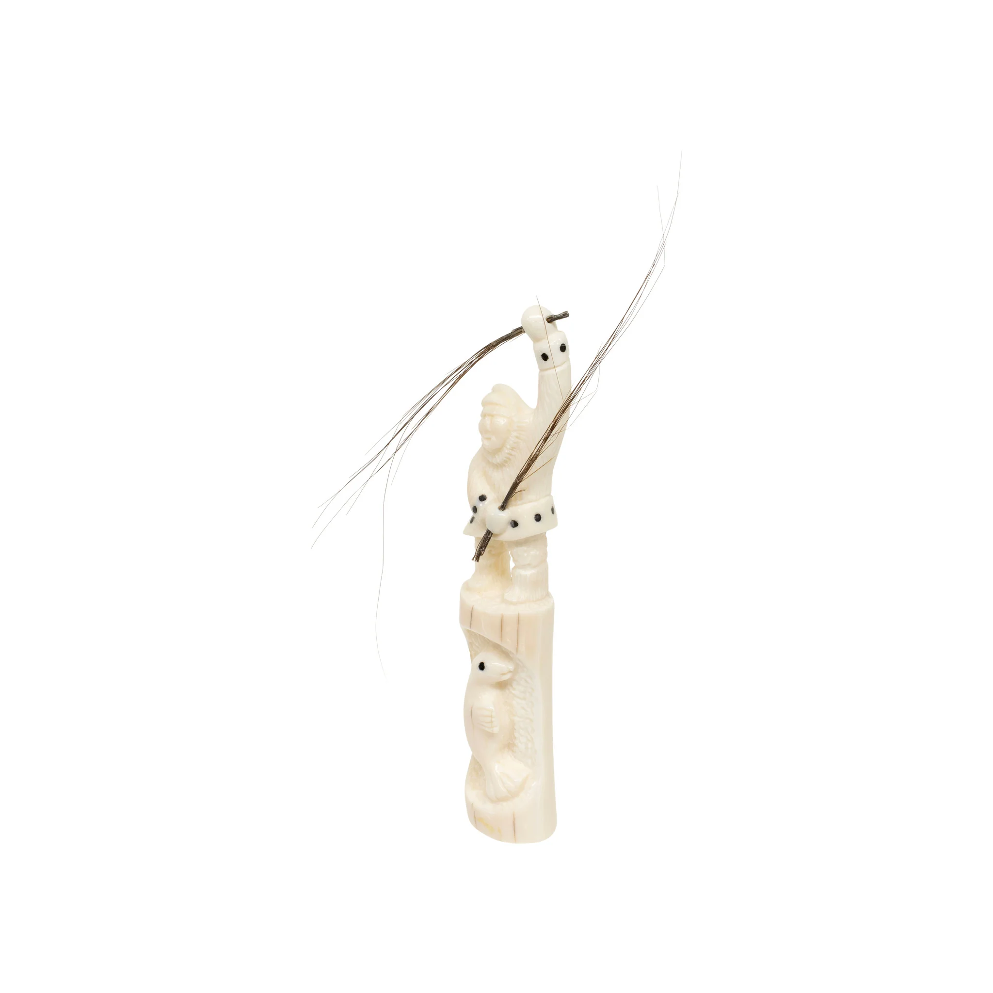 Inuit Walrus Ivory Totem - Image 4