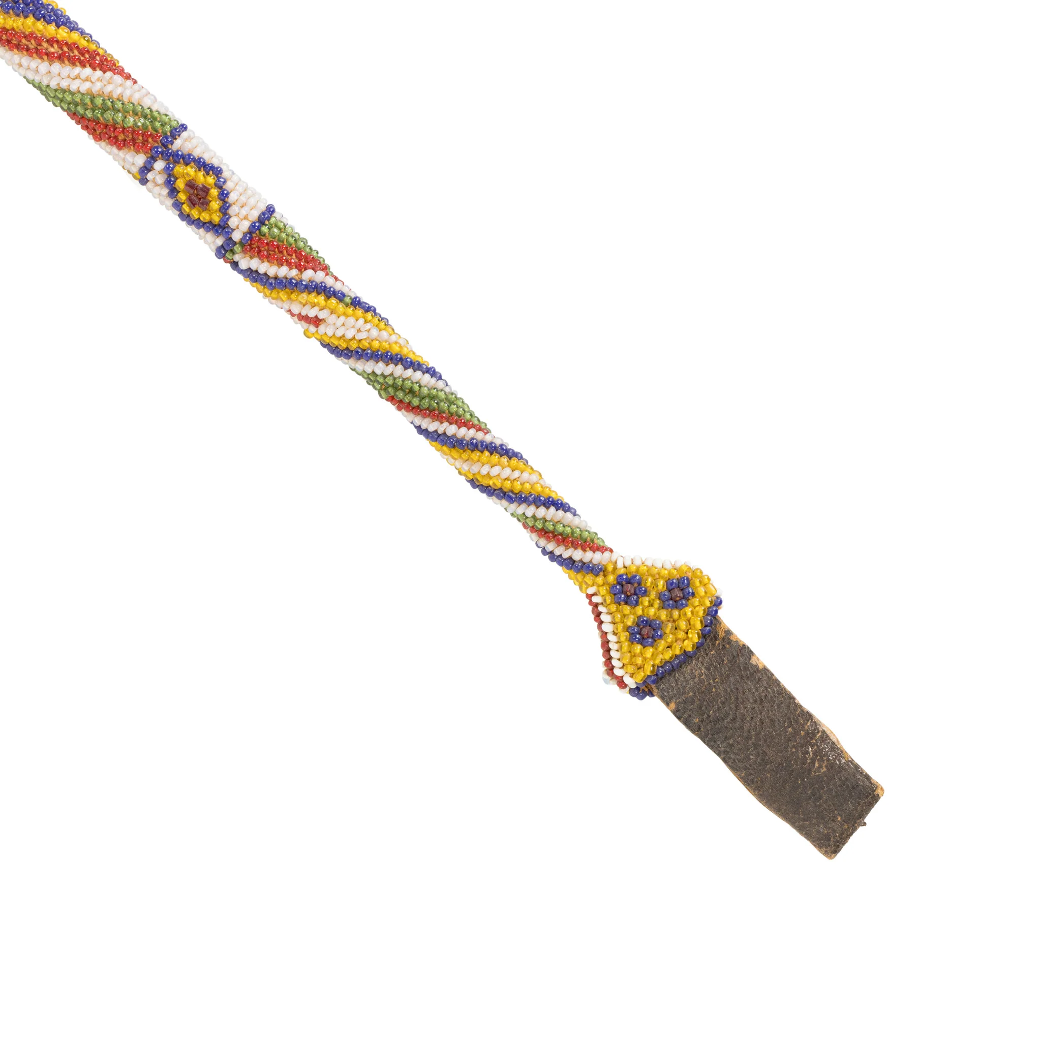 Kiowa Fully Beaded Quirt - Image 4
