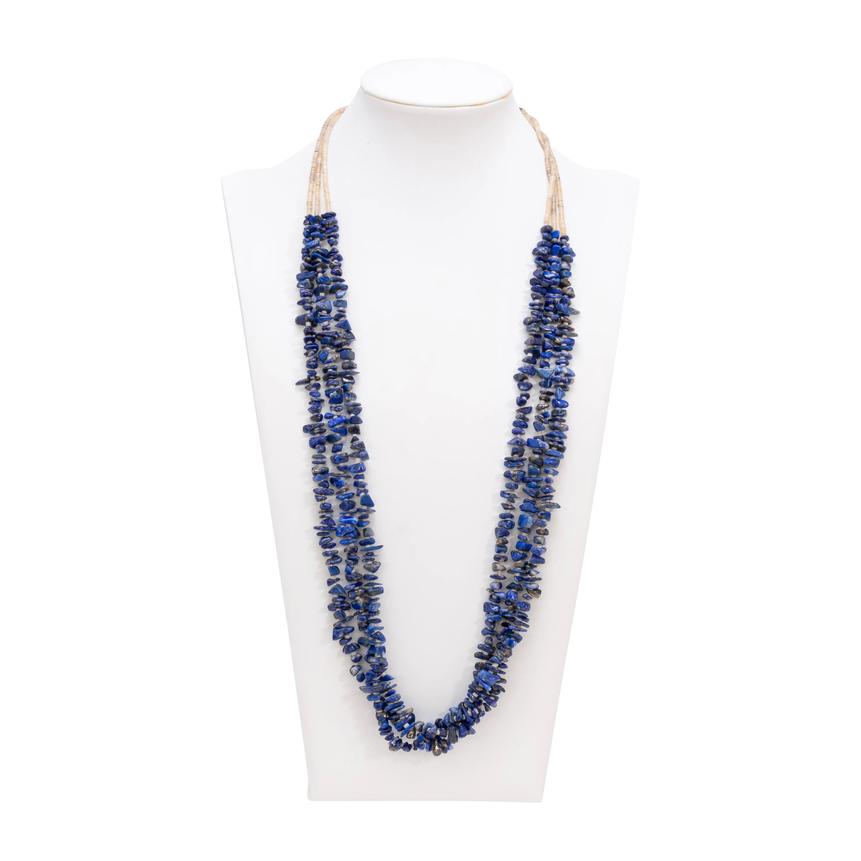 Lapis Beaded Necklace - Image 2