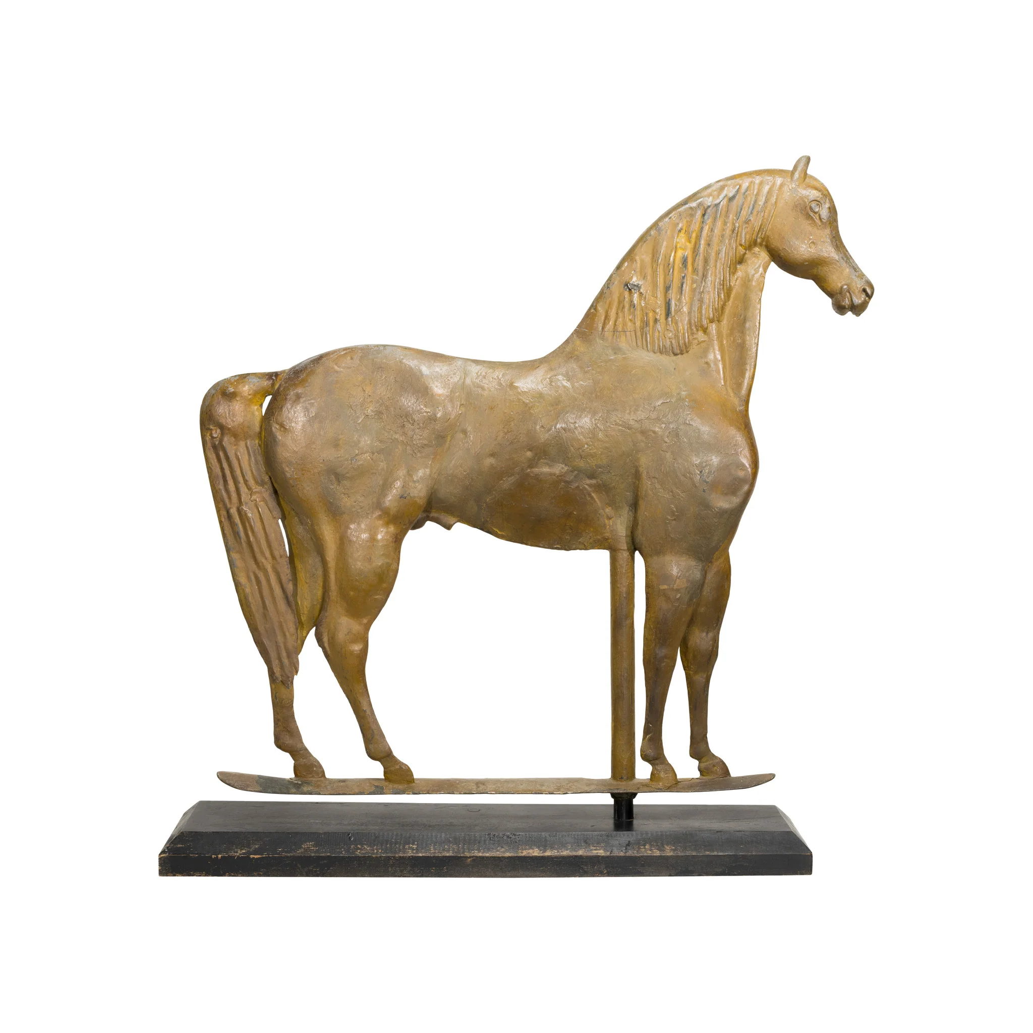 Large Copper Stallion Weather Vane - Image 2