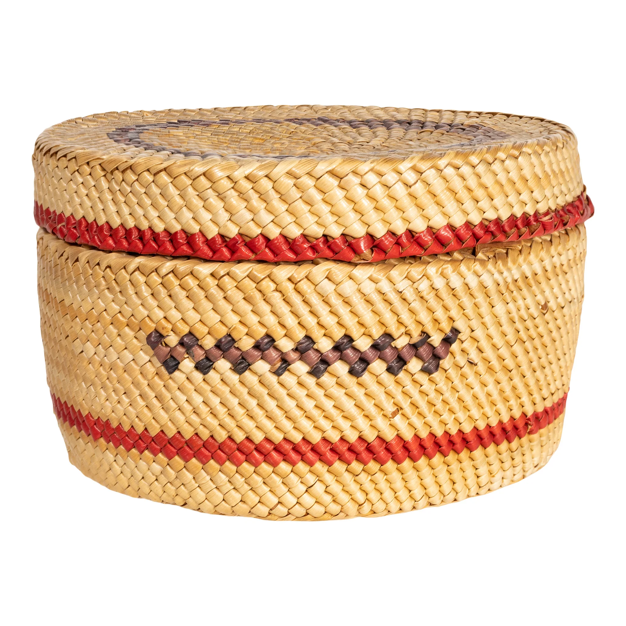 Makah Lidded Basket