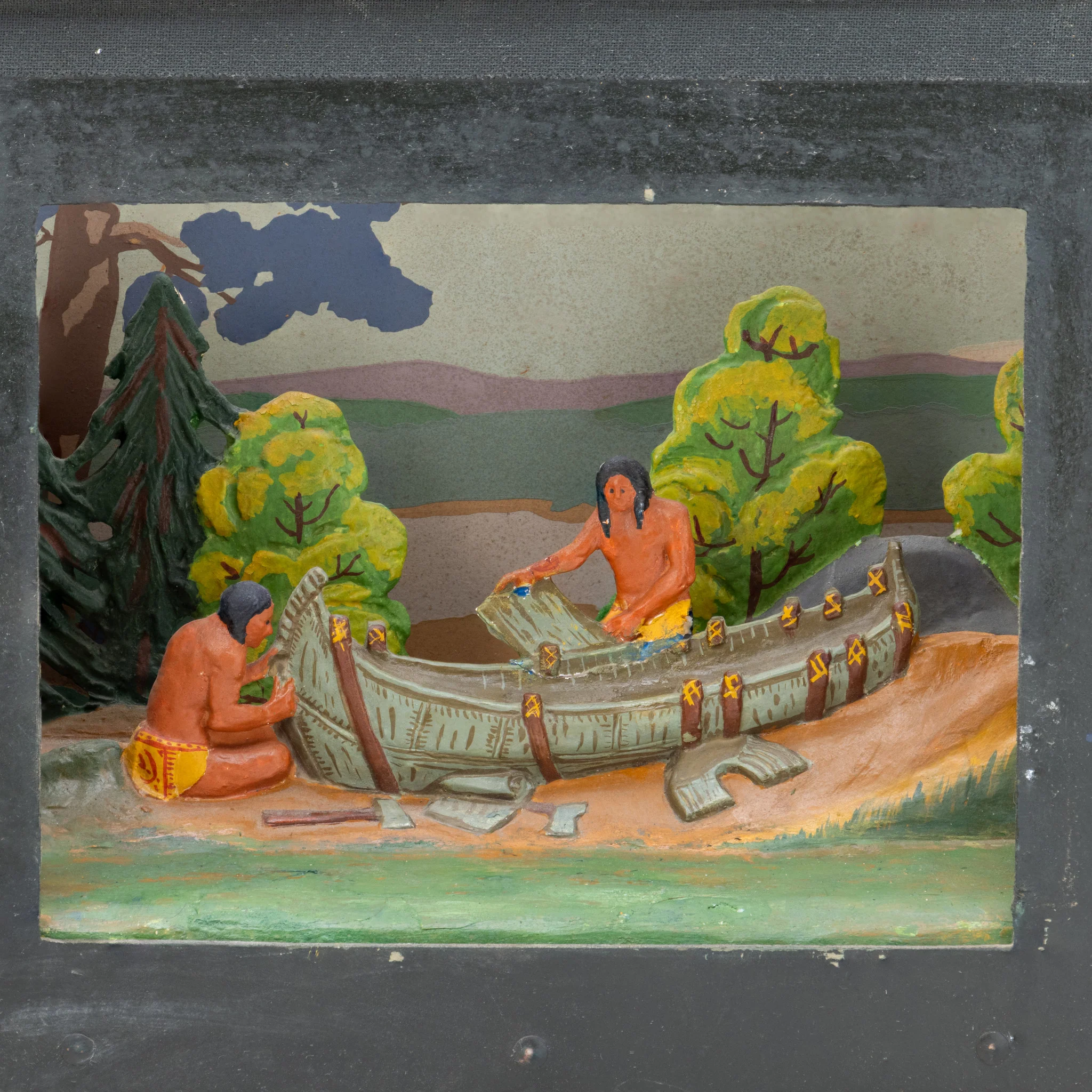 "Making Snowshoes" WPA Vignette - Image 2
