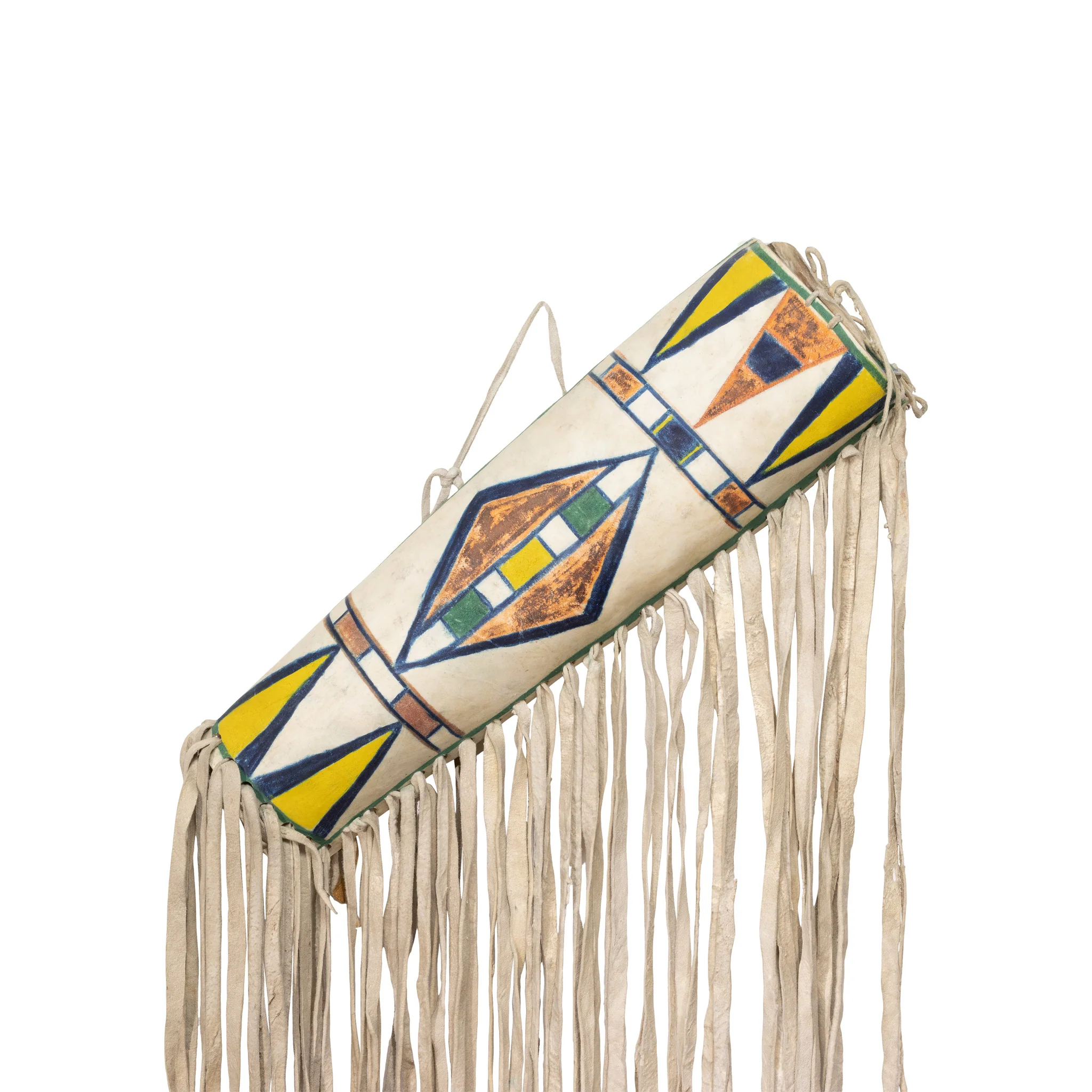 Matched Pair Plateau Parfleche Bonnet Cases - Image 4