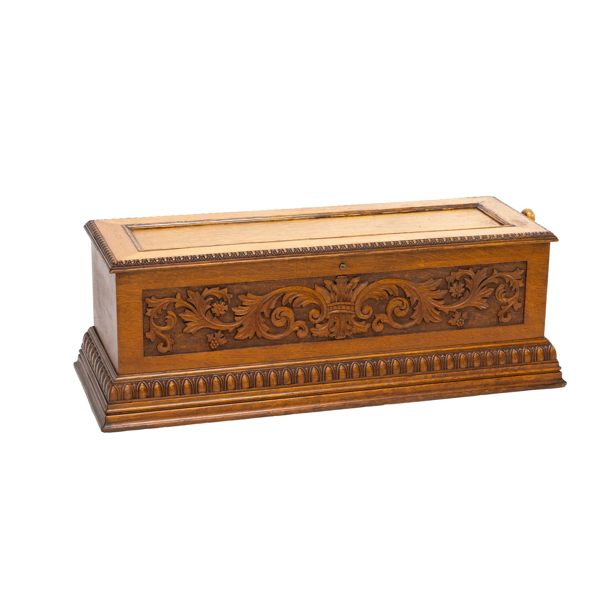 Mermod Freres Oak Music Box on Stand - Image 6