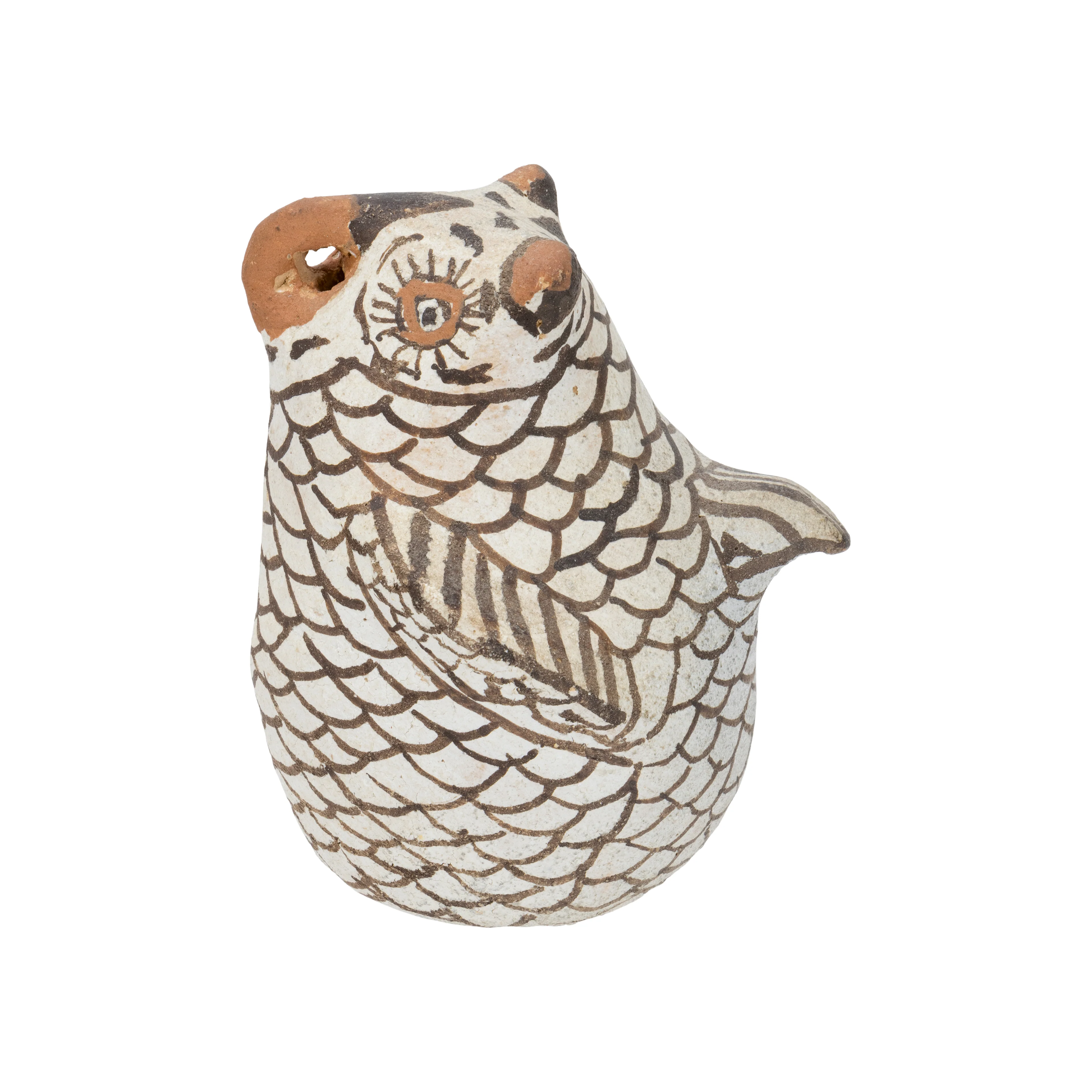 Miniature Zuni Pottery Owl - Image 3